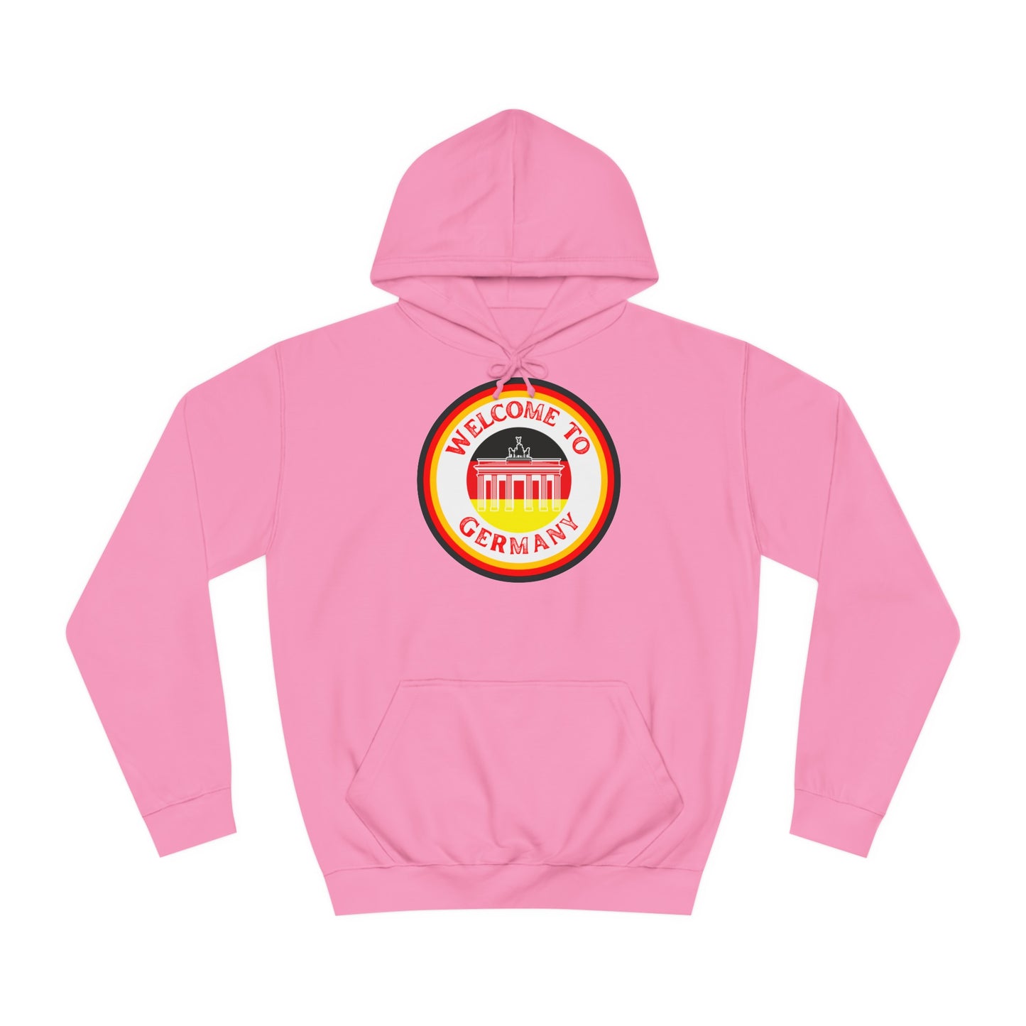Willkommen in Deutschland - auf hochwertige Unisex Hoodies tragen - Beide Seiten gedruckt