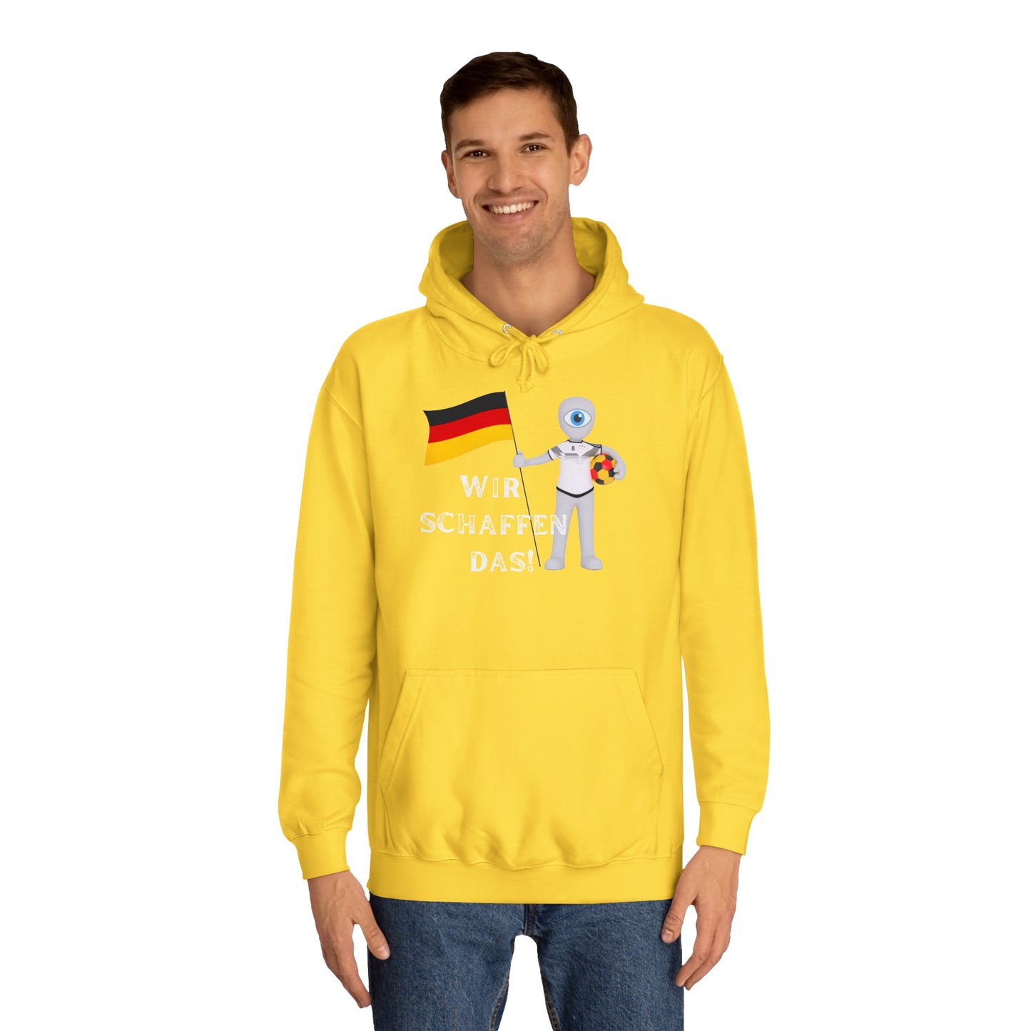 Wir schaffen das! - Erleben Sie die Schönheit und Leidenschaft des Fußballs in Deutschland - Beidseitig bedruckt