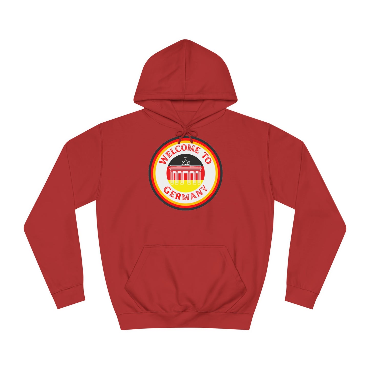 Willkommen in Deutschland - auf Brandenburger Tor - Auf Hoodies