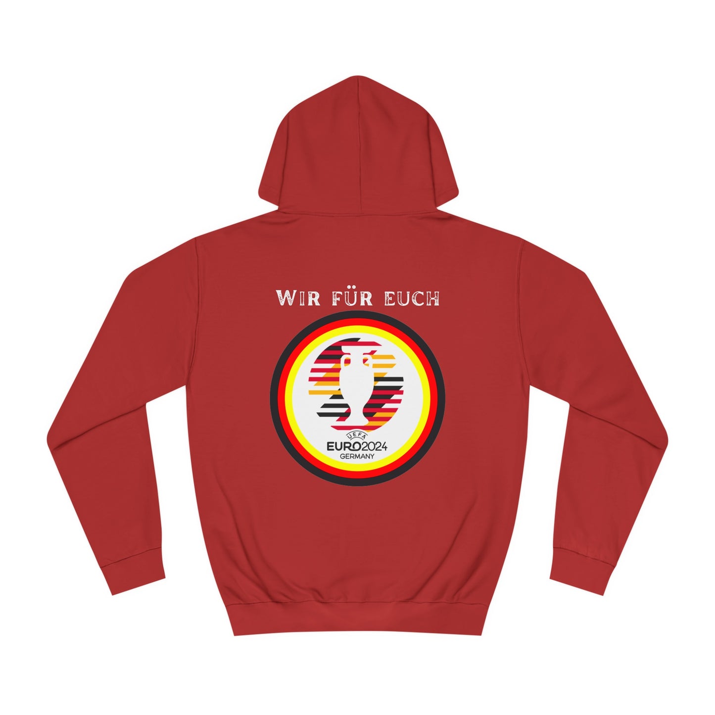 EM 2024 in Deutschland - Fußballs made in Deutschland - Beidseitig auf top Qualität Hoodies bedruckt