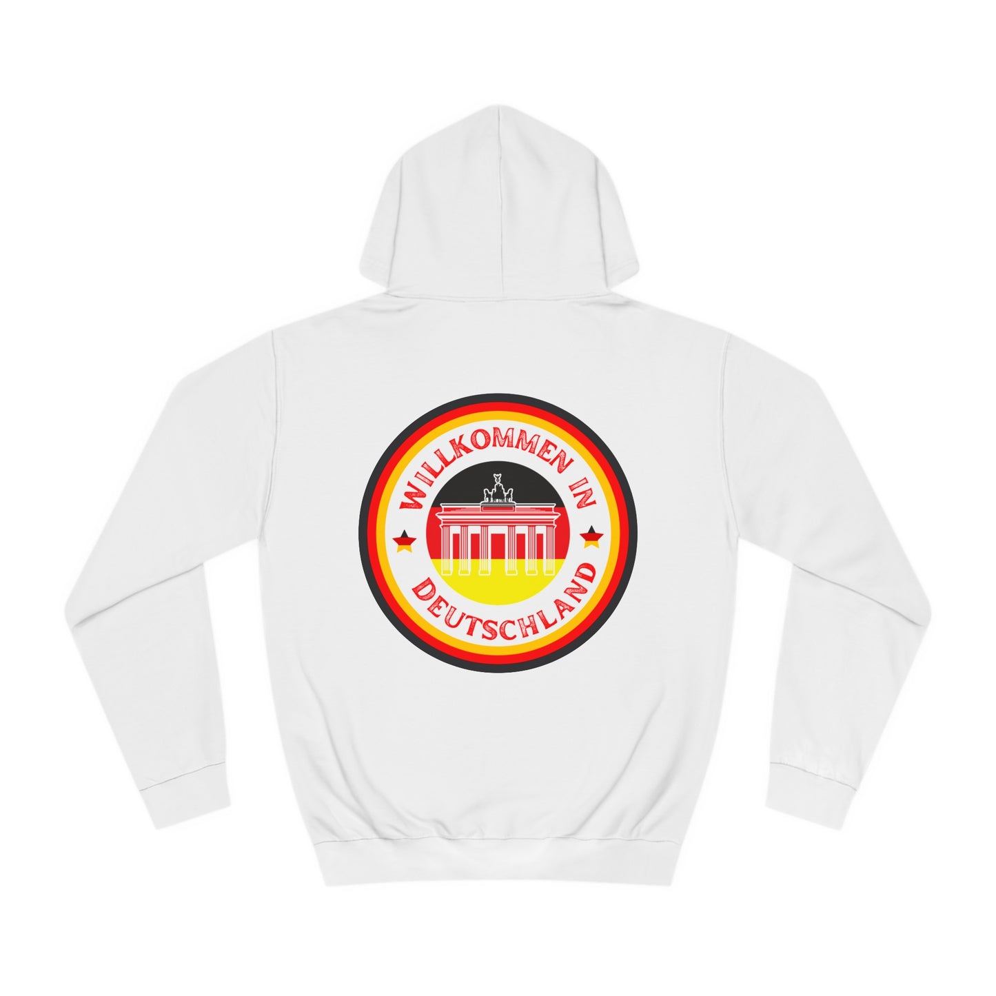 Willkommen in Deutschland - auf hochwertige Unisex Hoodies tragen - Beide Seiten gedruckt