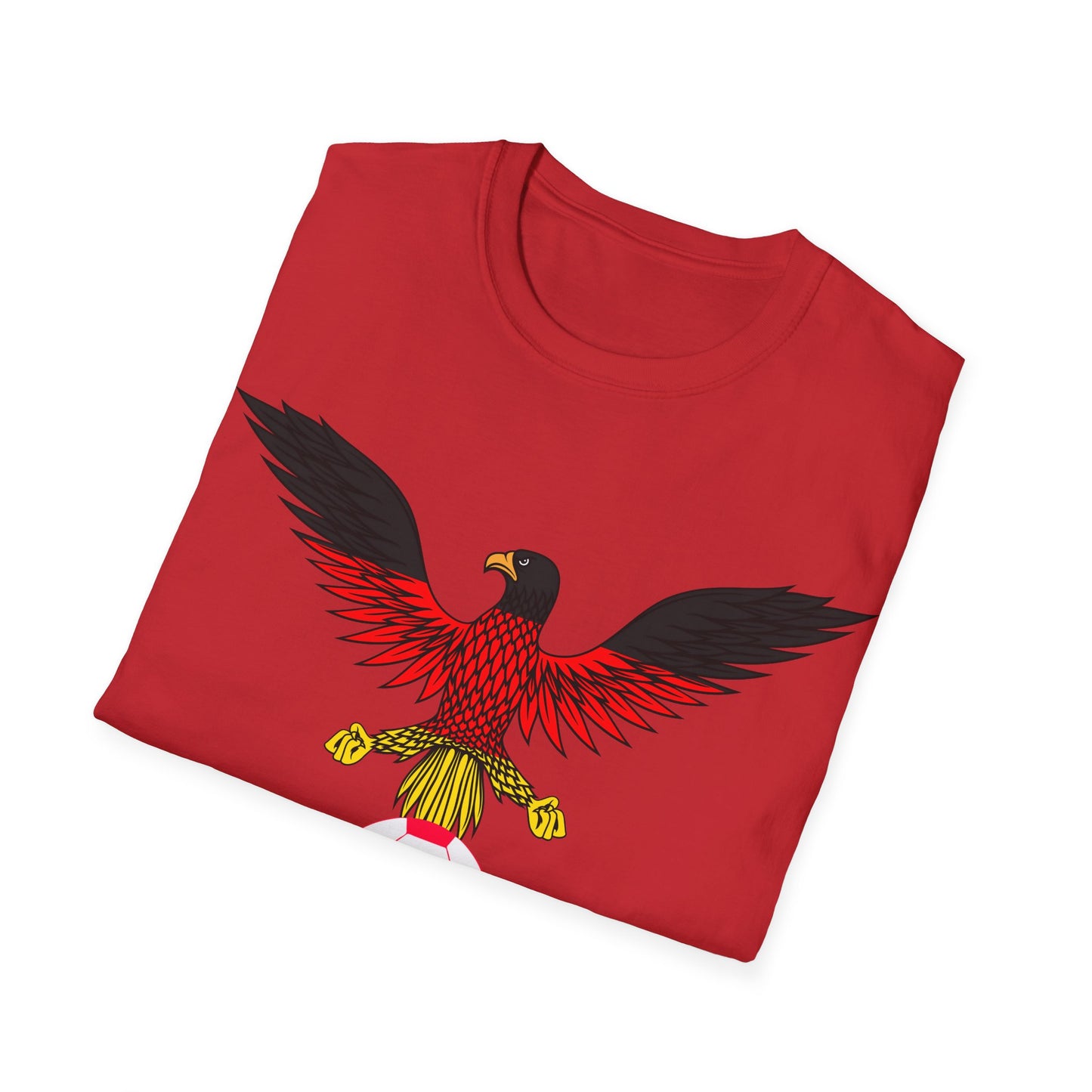 Deutscher Adler auf dem Weg zum Sieg, trage ihn auf Unisex T-Shirt und sei siegreich