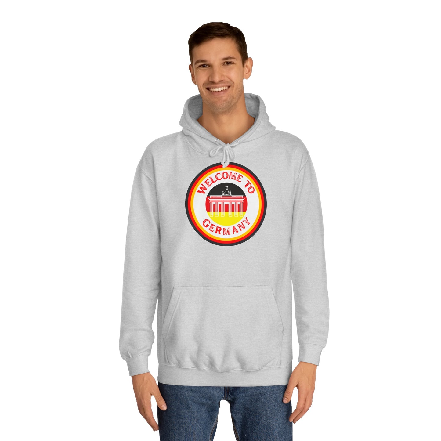 Willkommen in Deutschland - auf hochwertige Unisex Hoodies tragen - Beide Seiten gedruckt