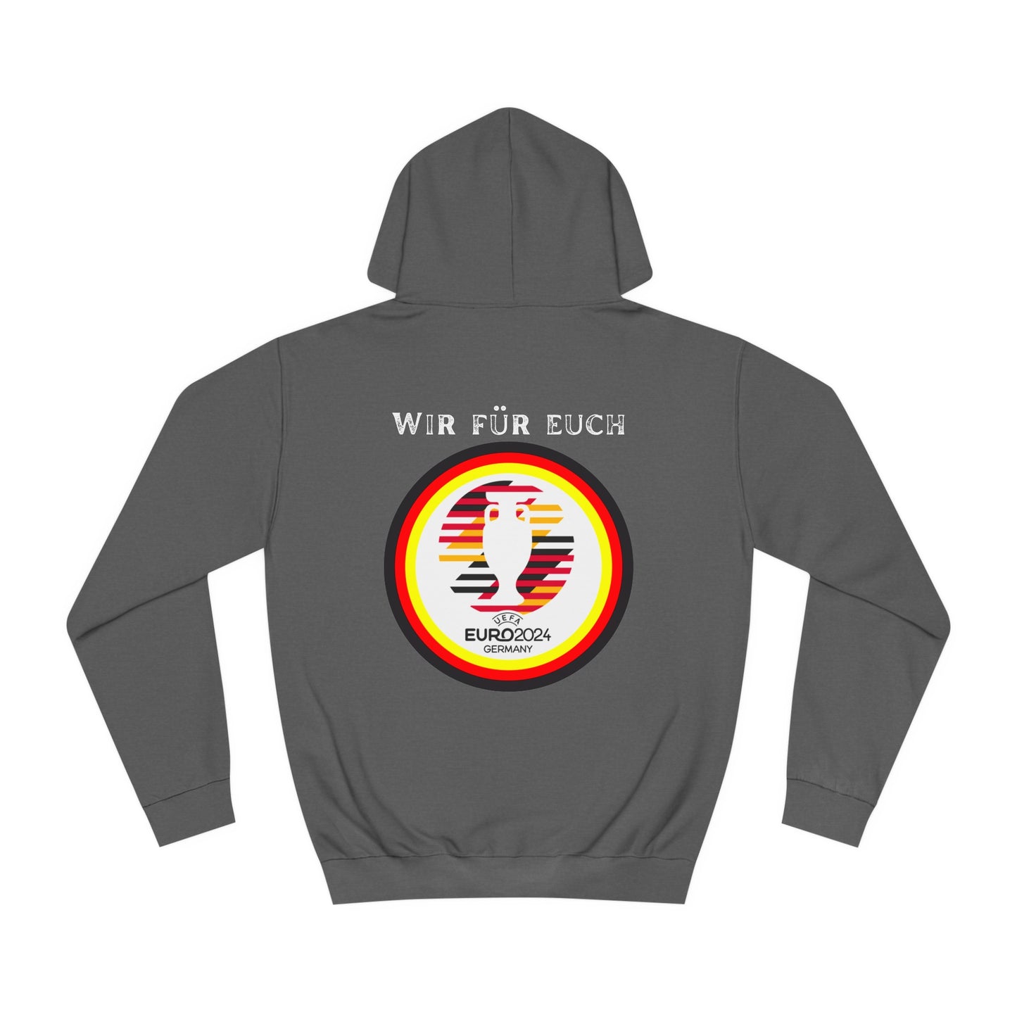 EM 2024 in Deutschland - Fußballs made in Deutschland - Beidseitig auf top Qualität Hoodies bedruckt