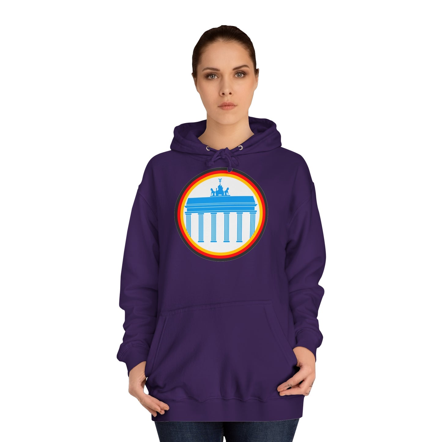 Brandenburger Tor auf Unisex Hoodies tragen - Top Qualität - Welcome to Germany
