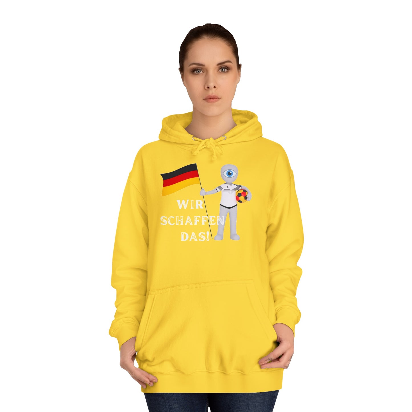 Wir schaffen das! - Erleben Sie die Schönheit und Leidenschaft des Fußballs in Deutschland - Beidseitig bedruckt