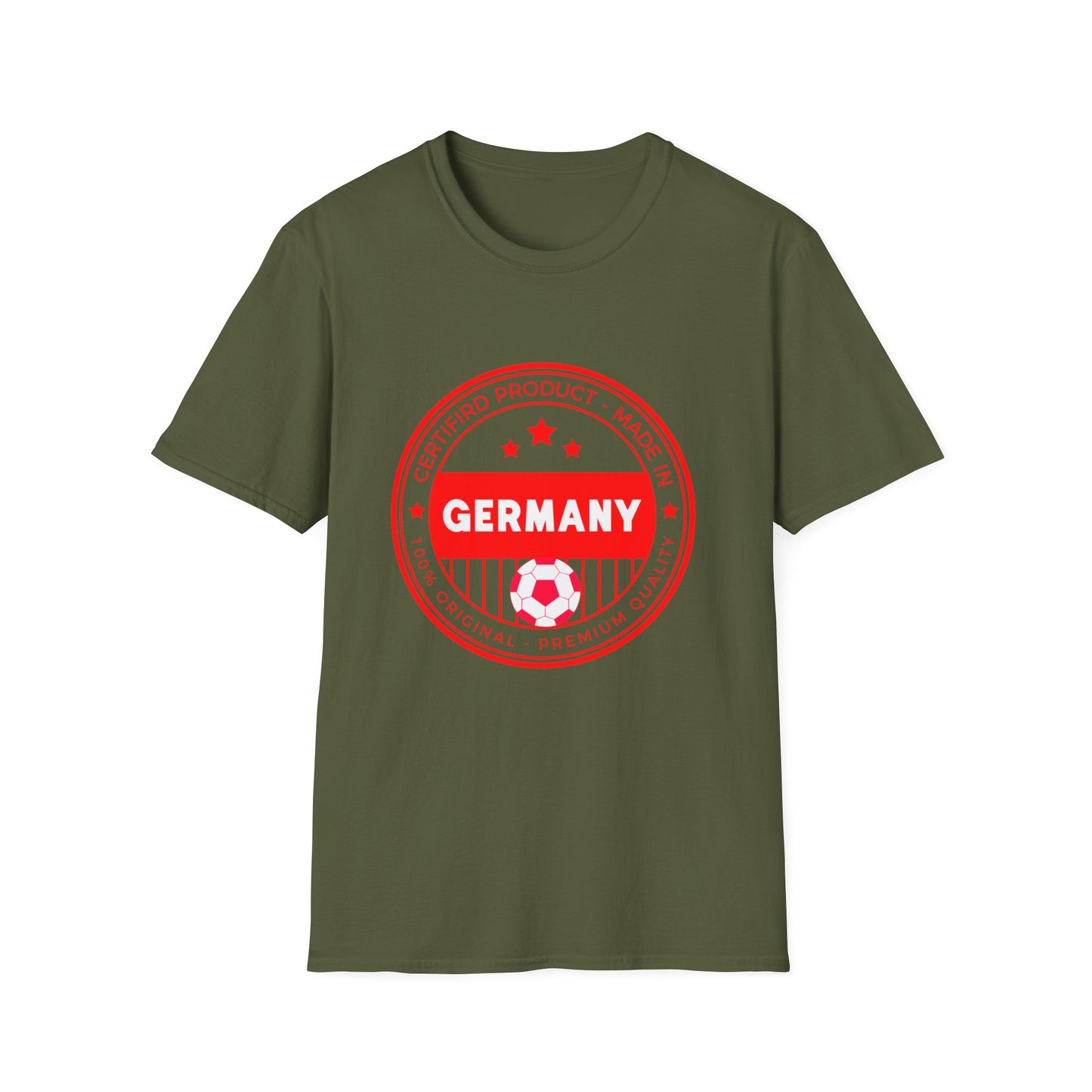 Made in Deutschland - Einzigartige Unisex T-Shirts, Made in Germany Fashion, Best Quality T-Shirts, Exzellenz und Stylish, Sport, Füßball