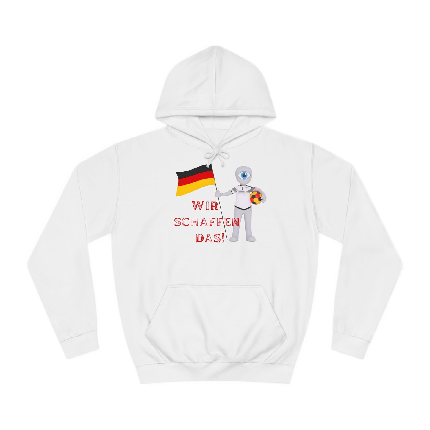 Wir schaffen das! - Erleben Sie die Schönheit und Leidenschaft des Fußballs in Deutschland - Beidseitig bedruckt