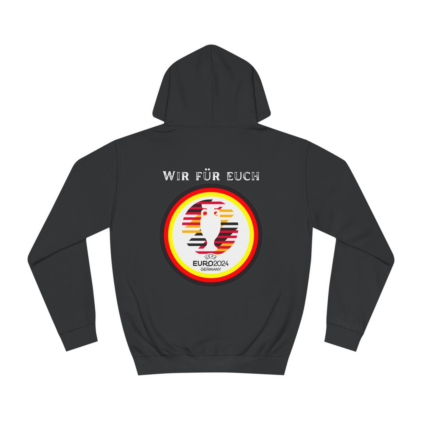EM 2024 in Deutschland - Fußballs made in Deutschland - Beidseitig auf top Qualität Hoodies bedruckt