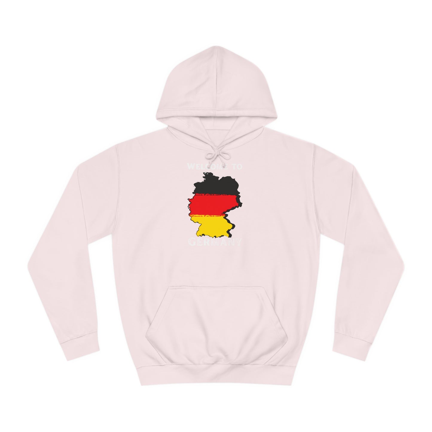Welcome to Germany - Willkommen in Deutschland - Beidseitig bedruckt auf Unisex Hoodies