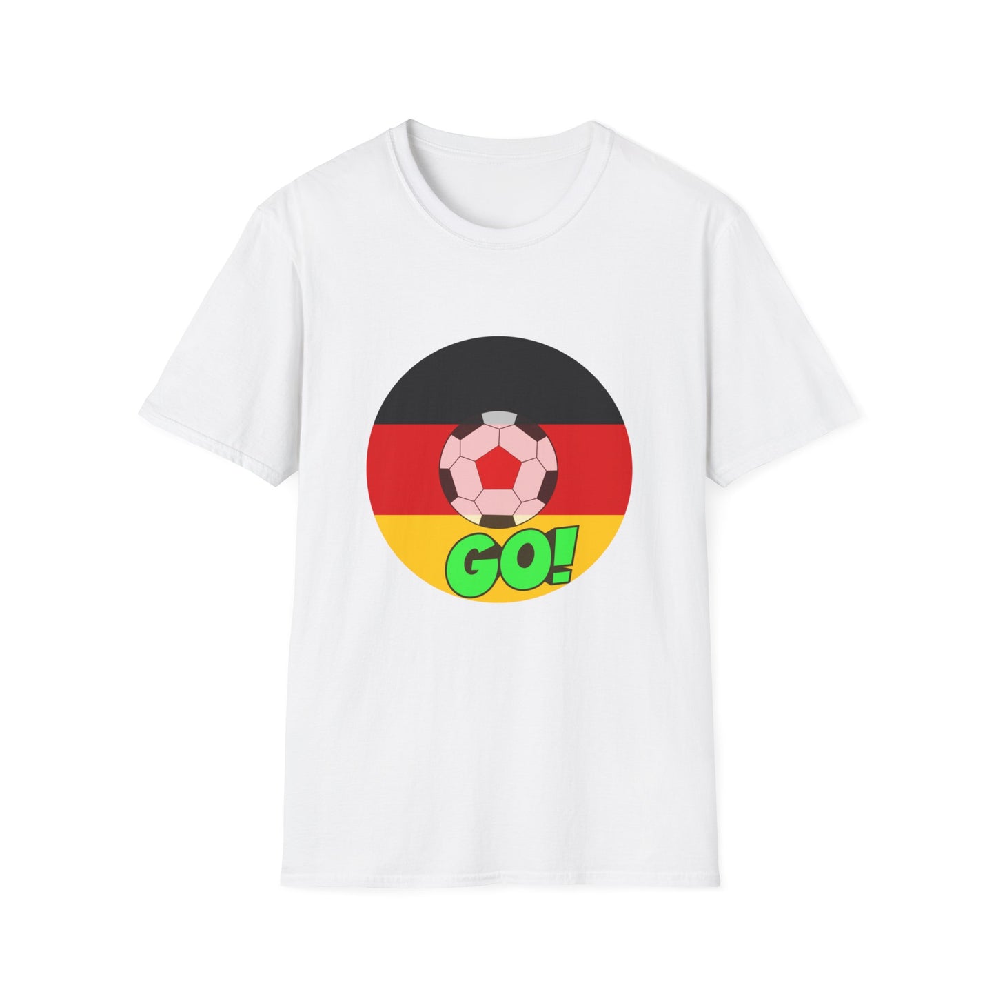 Siege für die deutsche Nationalmannschaft auf Unisex T-Shirts bedruckt - Go Germany!
