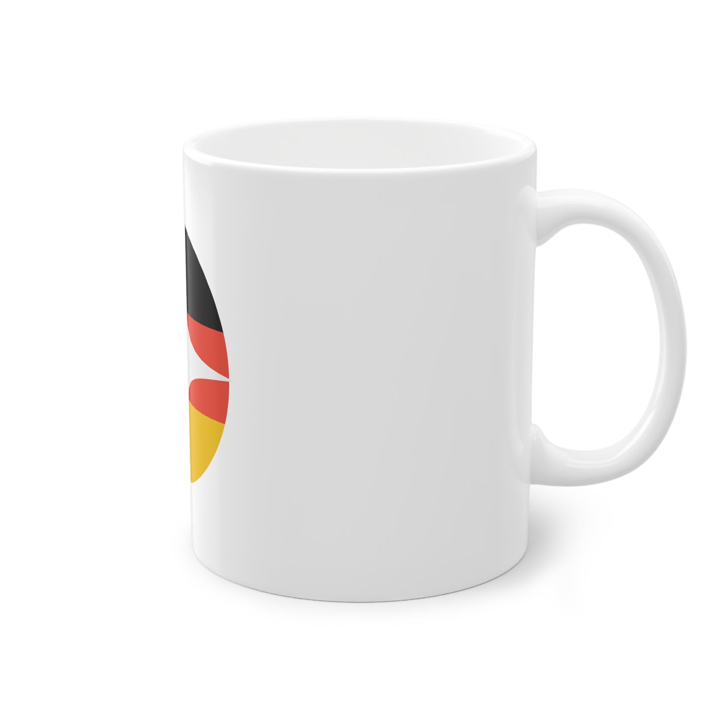 Die wahre Leidenschaft für Fußball - auf Kaffeetassen bedruckt - Farbe: weiß, Standardtasse, groß 11 Unzen