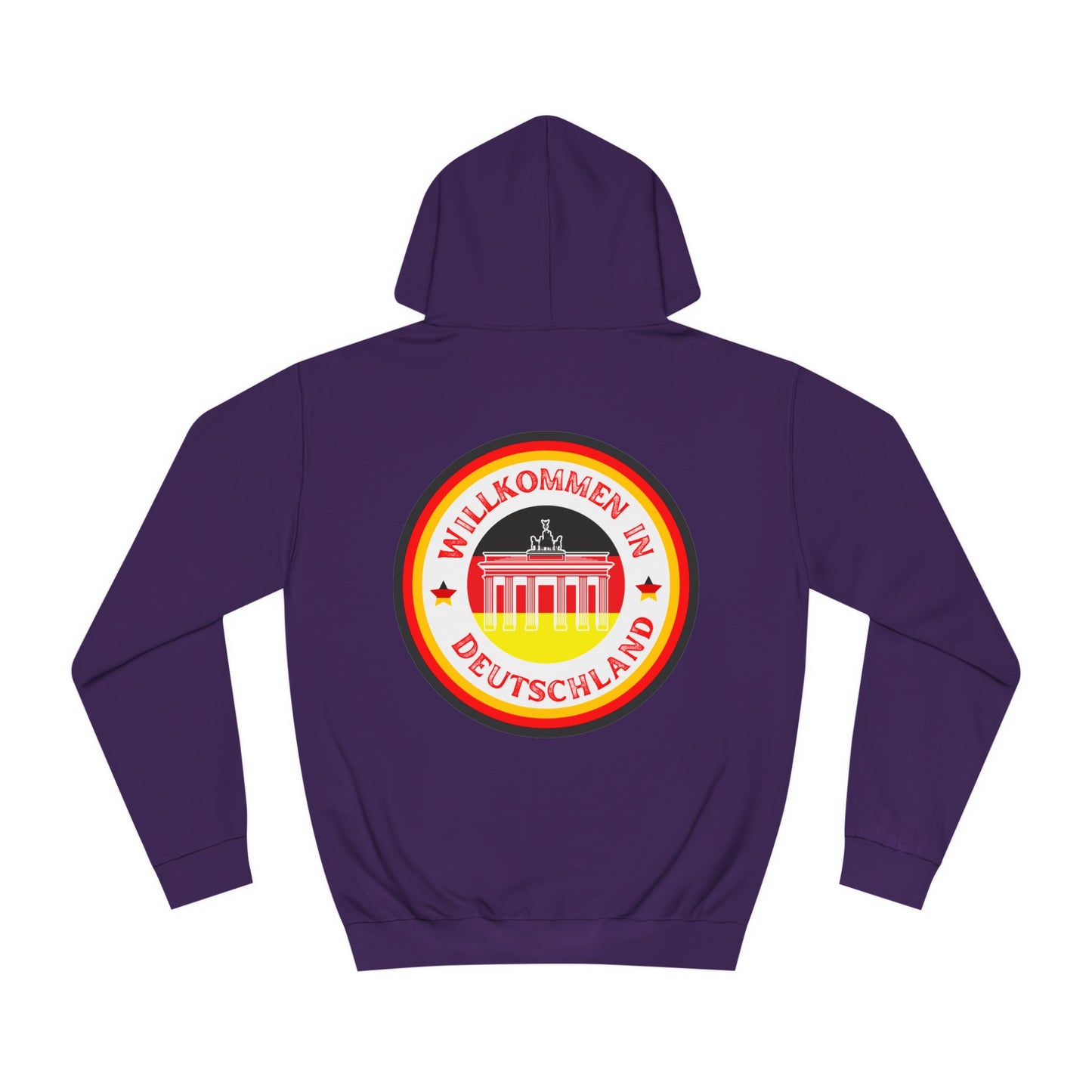 Willkommen in Deutschland - auf hochwertige Unisex Hoodies tragen - Beide Seiten gedruckt