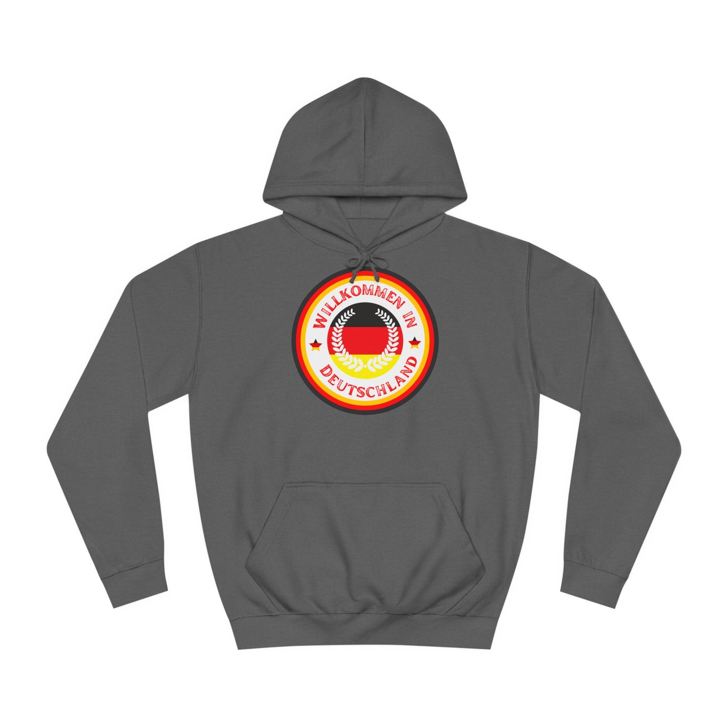 Willkommen in Deutschland - auf hochwertige Unisex Hoodies tragen