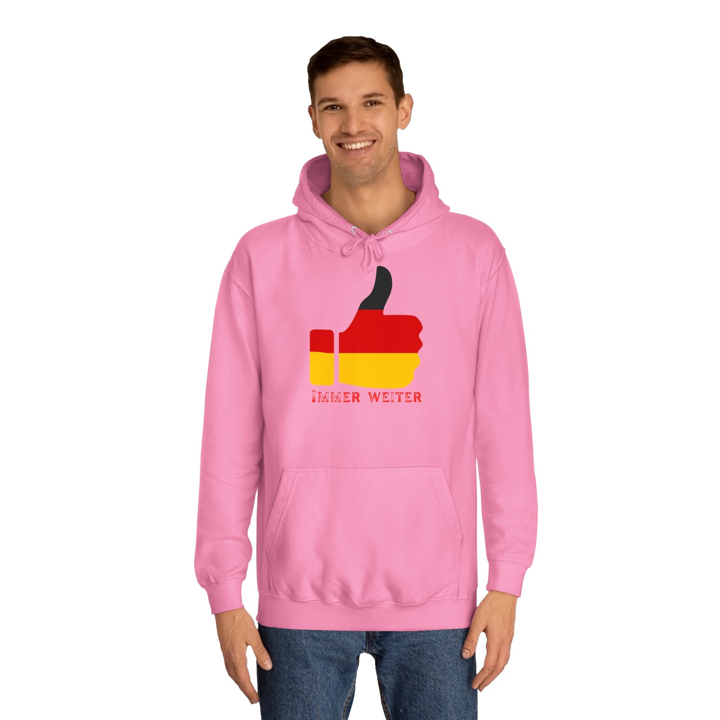 Immer Weiter für Team Deutschland auf Unisex Hoodies - Beidseitig bedruckt