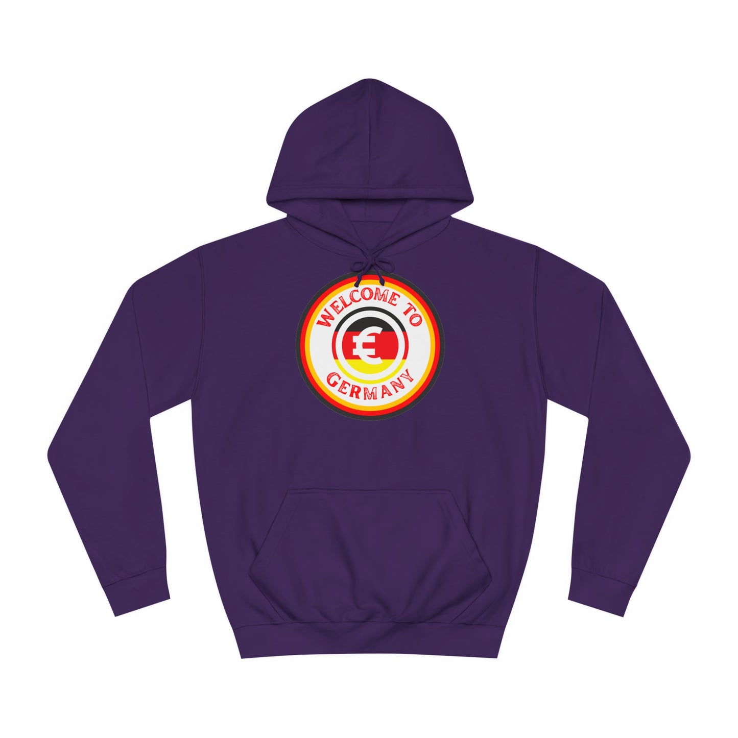 Willkommen in Deutschland, Welcome to Germany - auf hochwertige Unisex Hoodies tragen