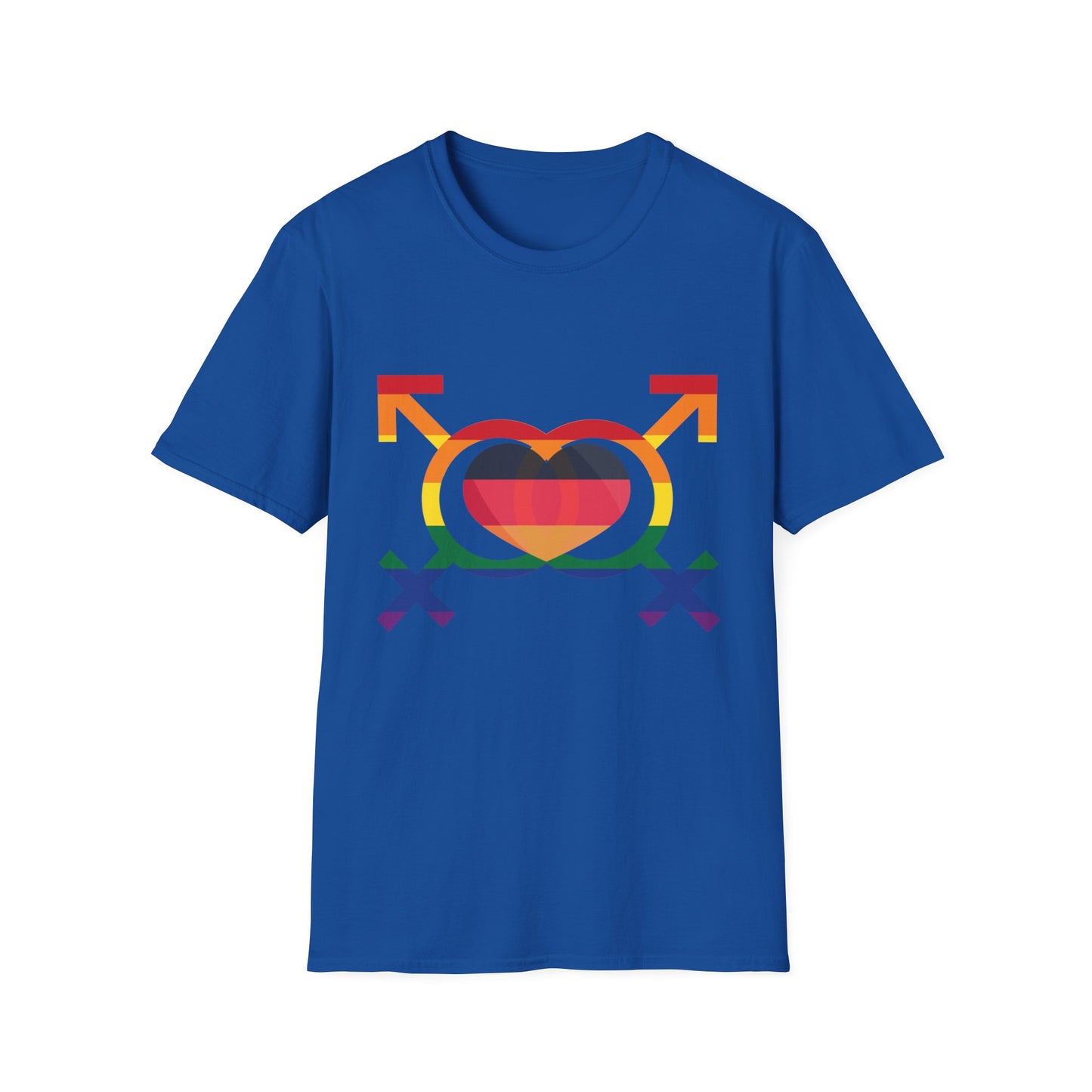 Regenbogenzauber, Einzigartige Unisex T-Shirt Designs für alle! Farbenfrohe Eleganz, Mit lebendigen Rainbow-Motiven, All genders