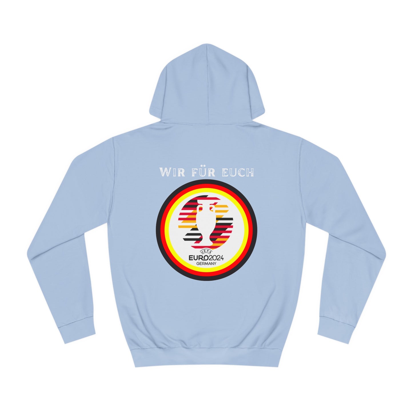 EM 2024 in Deutschland - Fußballs made in Deutschland - Beidseitig auf top Qualität Hoodies bedruckt