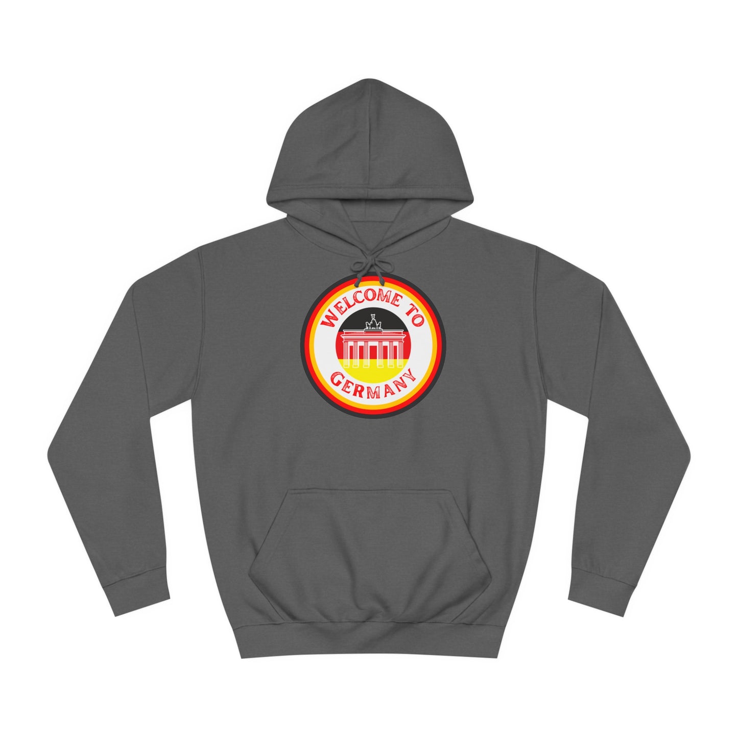 Willkommen in Deutschland - auf hochwertige Unisex Hoodies tragen - Beide Seiten gedruckt