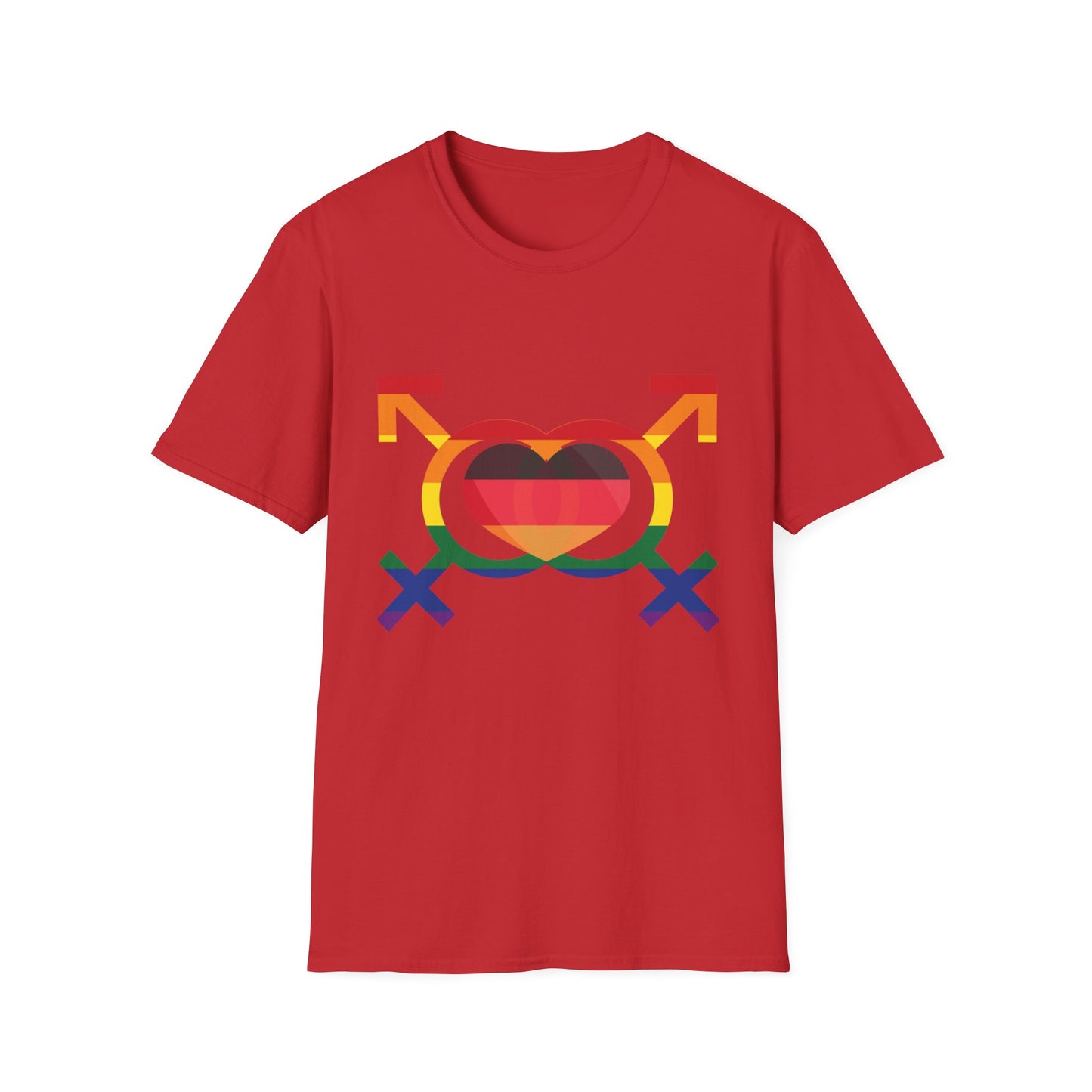 Regenbogenzauber, Einzigartige Unisex T-Shirt Designs für alle! Farbenfrohe Eleganz, Mit lebendigen Rainbow-Motiven, All genders