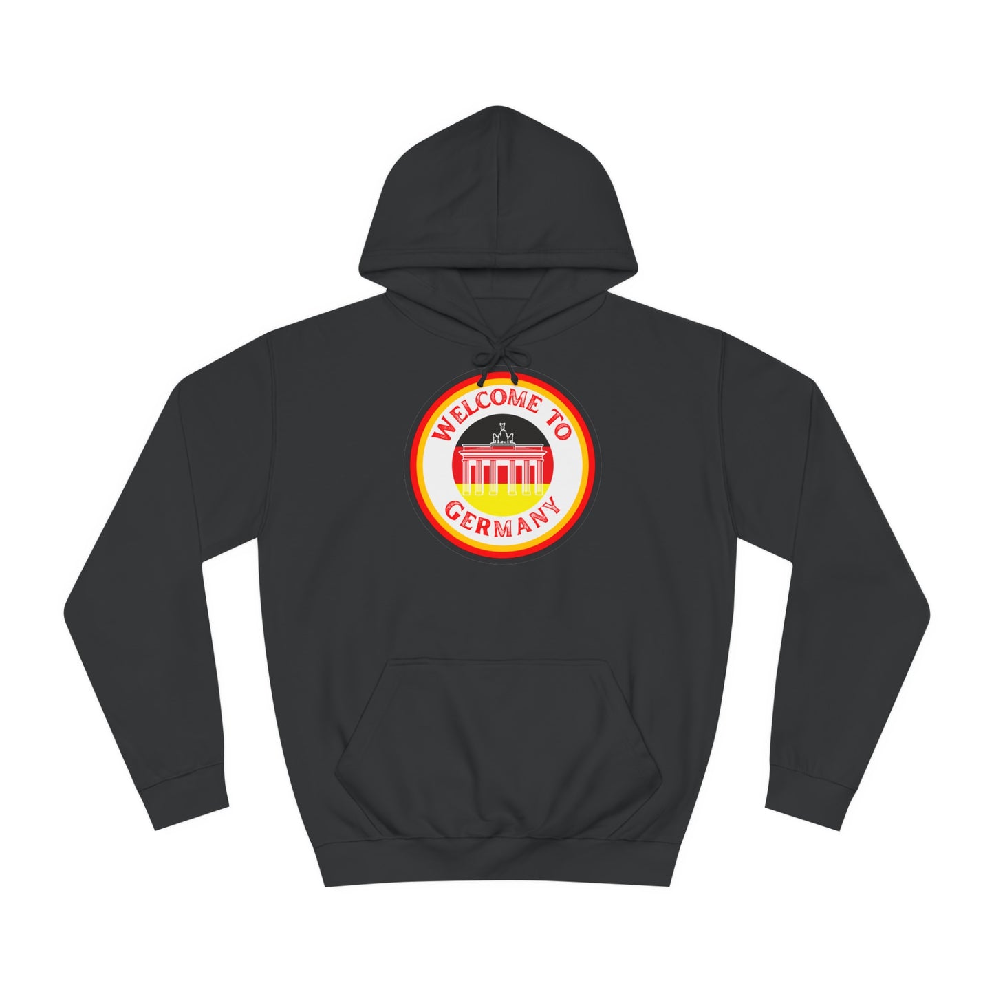 Willkommen in Deutschland - auf hochwertige Unisex Hoodies tragen - Beide Seiten gedruckt