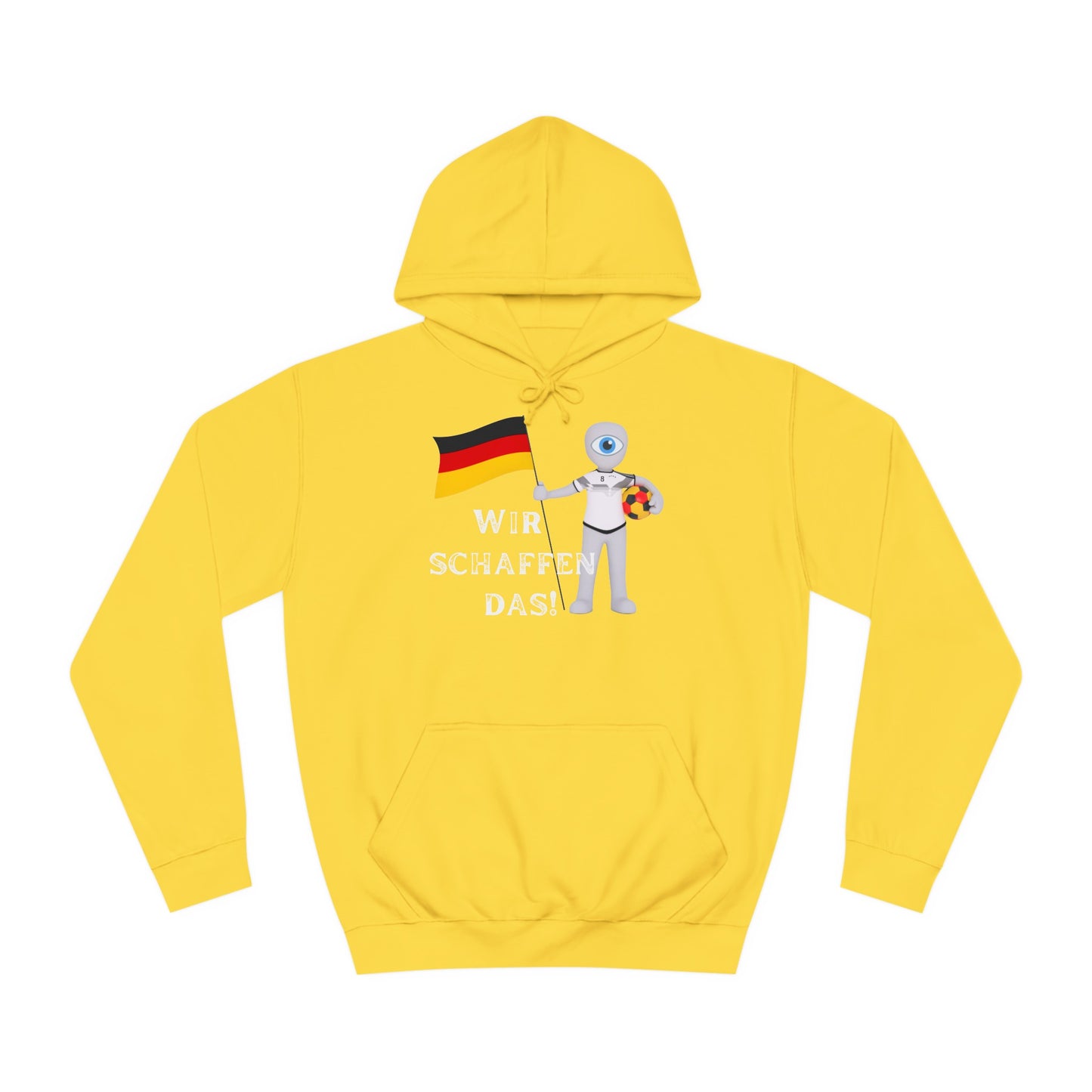 Wir schaffen das! - Erleben Sie die Schönheit und Leidenschaft des Fußballs in Deutschland - Beidseitig bedruckt
