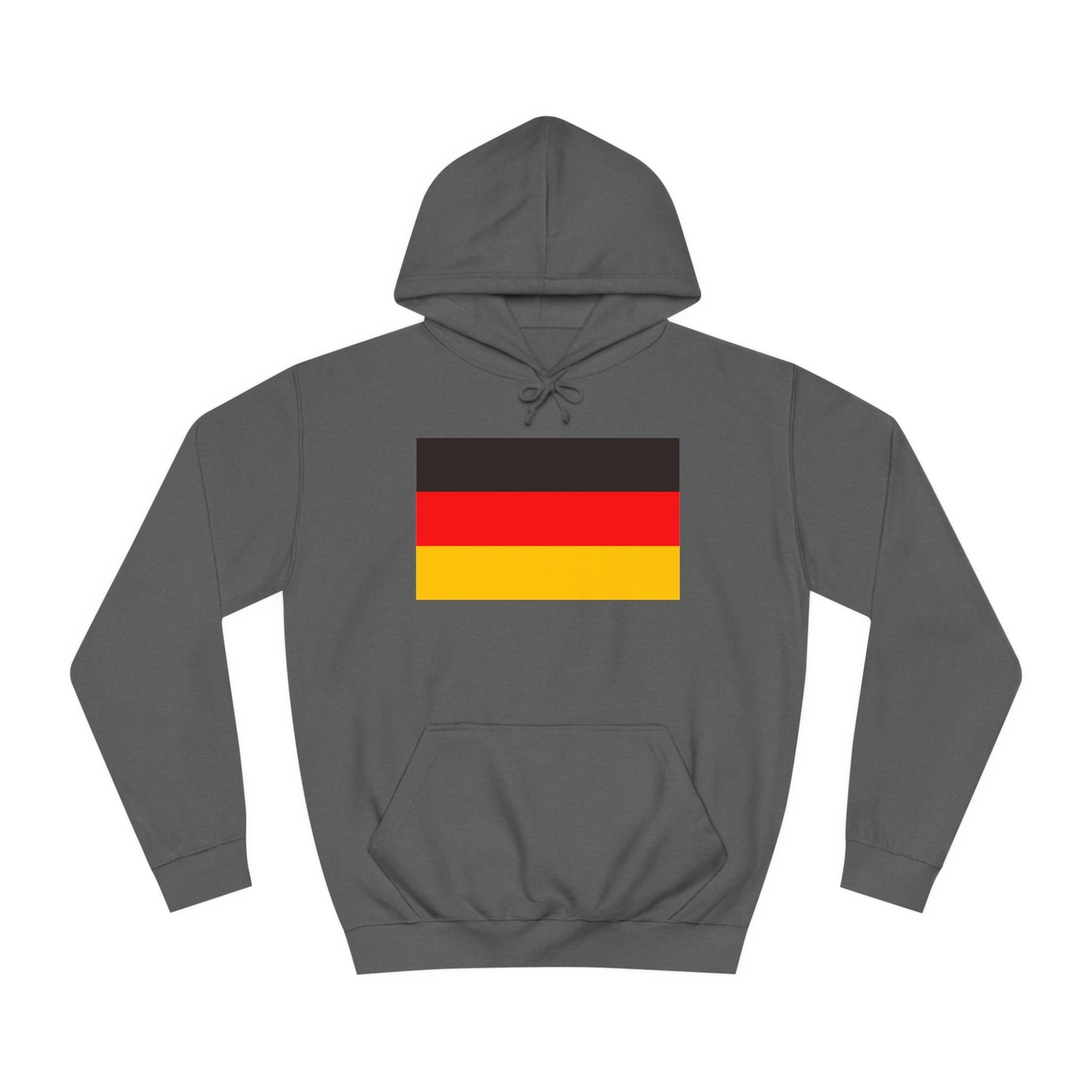 Hochwertige Unisex-Hoodies mit gedruckter deutscher Flagge