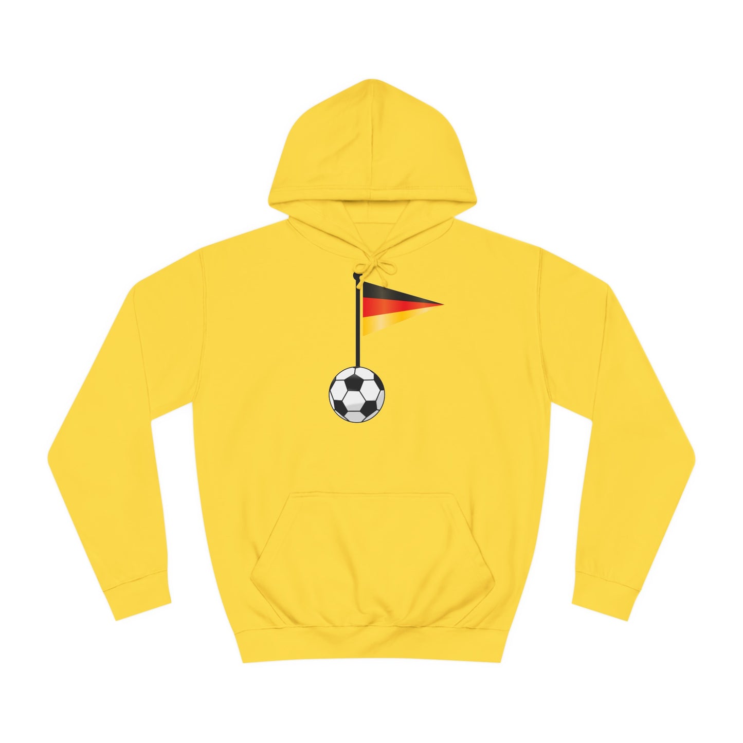 Einfach für Deutschland stehen - Immer witer - Hochwertige Unisex-Kapuzenpullover - Beidseitig