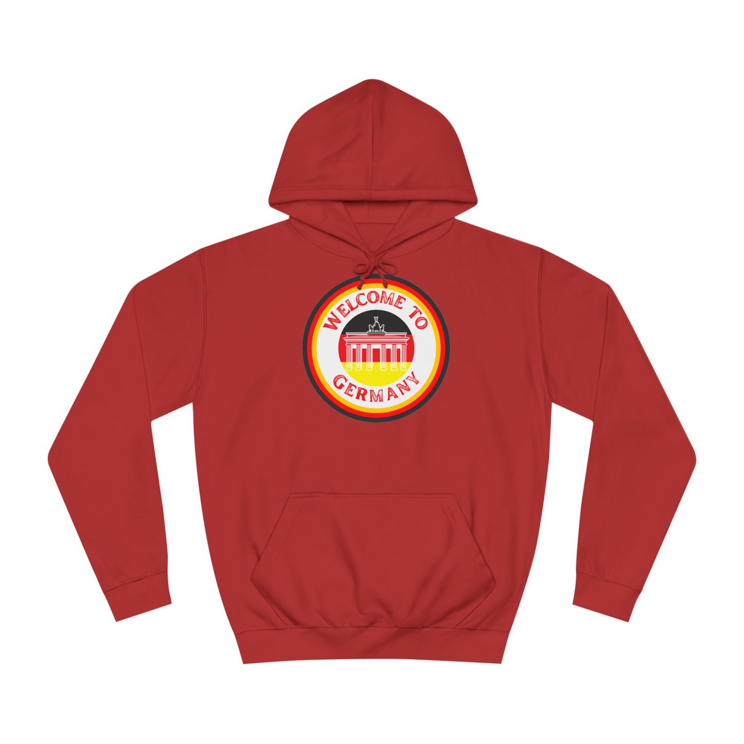 Willkommen in Deutschland - auf hochwertige Unisex Hoodies tragen - Beide Seiten gedruckt