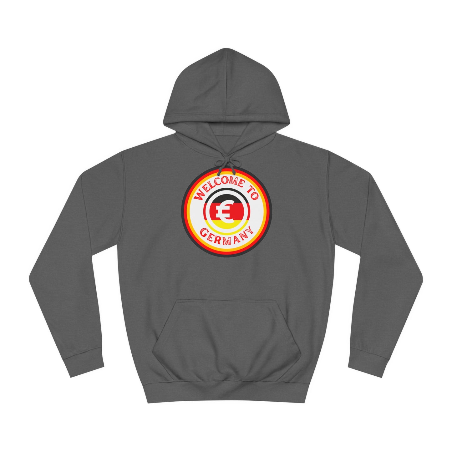 Willkommen in Deutschland, Welcome to Germany - auf hochwertige Unisex Hoodies tragen