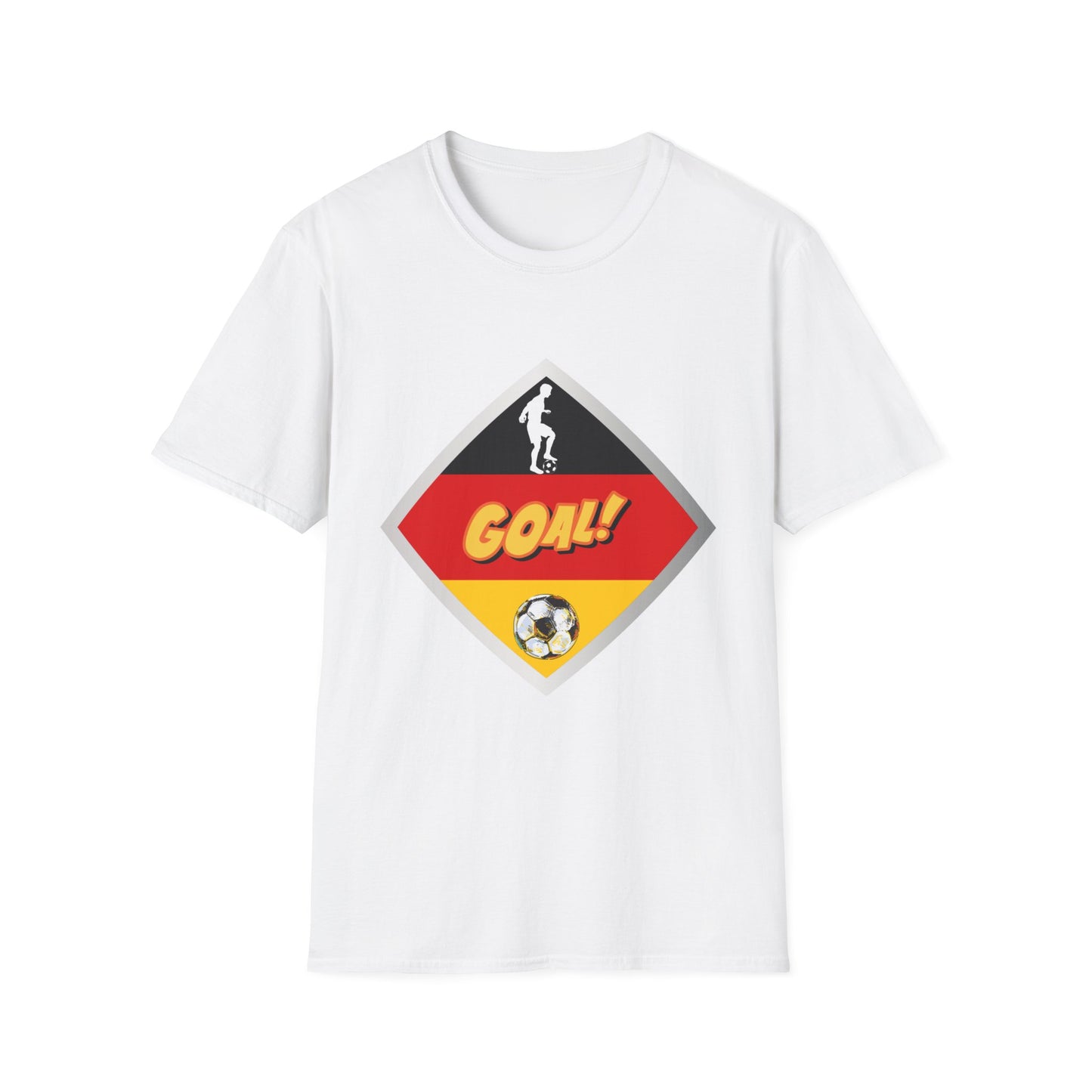 Siege für Deutschland, Tore ohne Ende - Fußballfan Unisex T-Shirts, German Soccer Team trophy