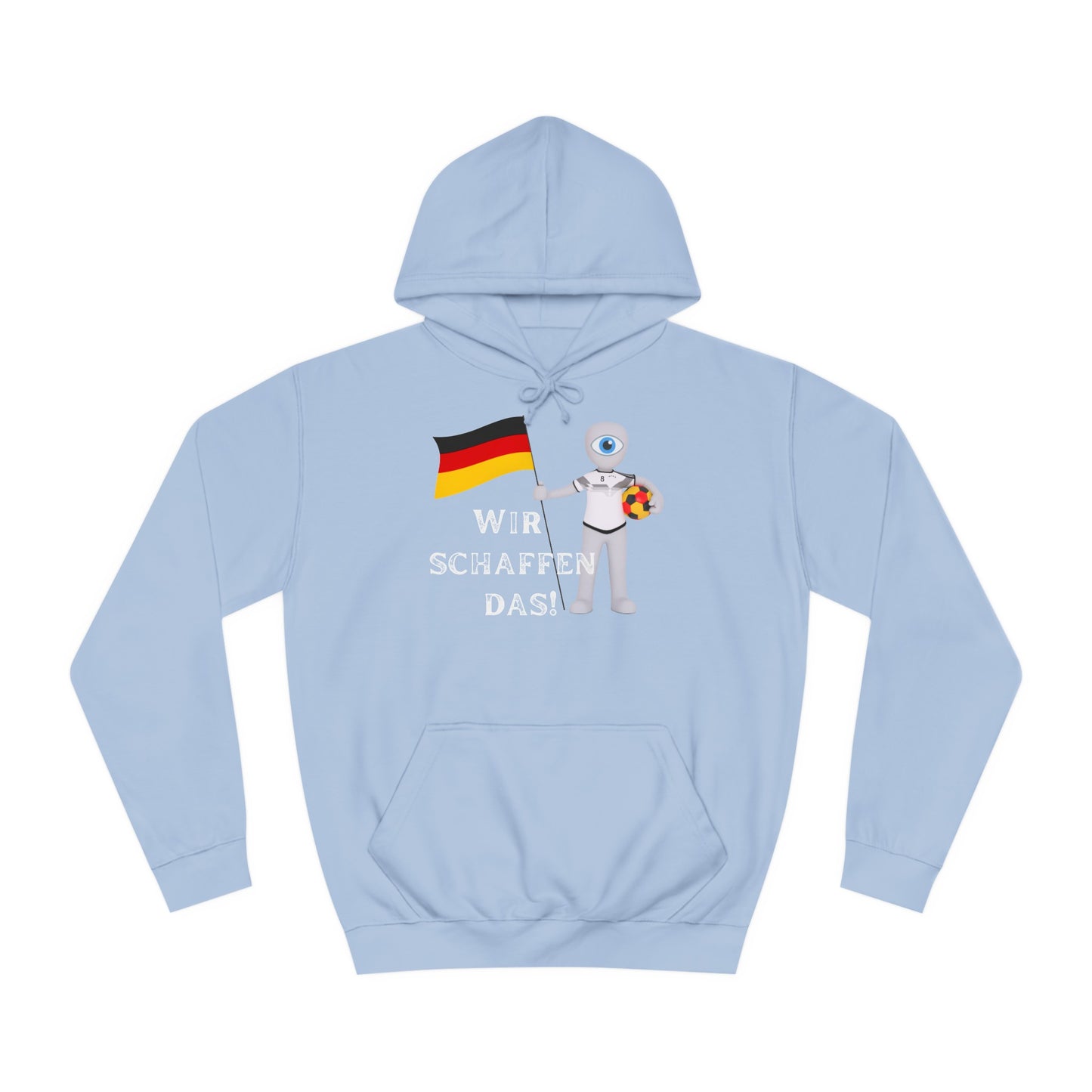 Wir schaffen das! - Erleben Sie die Schönheit und Leidenschaft des Fußballs in Deutschland - Beidseitig bedruckt