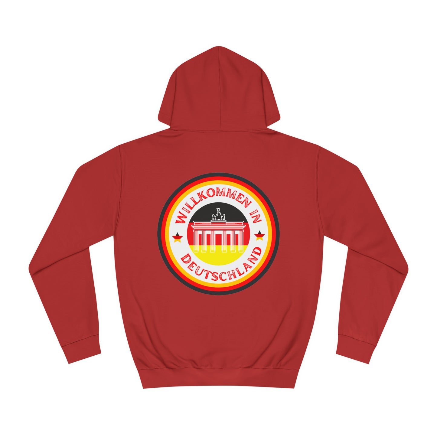 Willkommen in Deutschland - auf hochwertige Unisex Hoodies tragen - Beide Seiten gedruckt