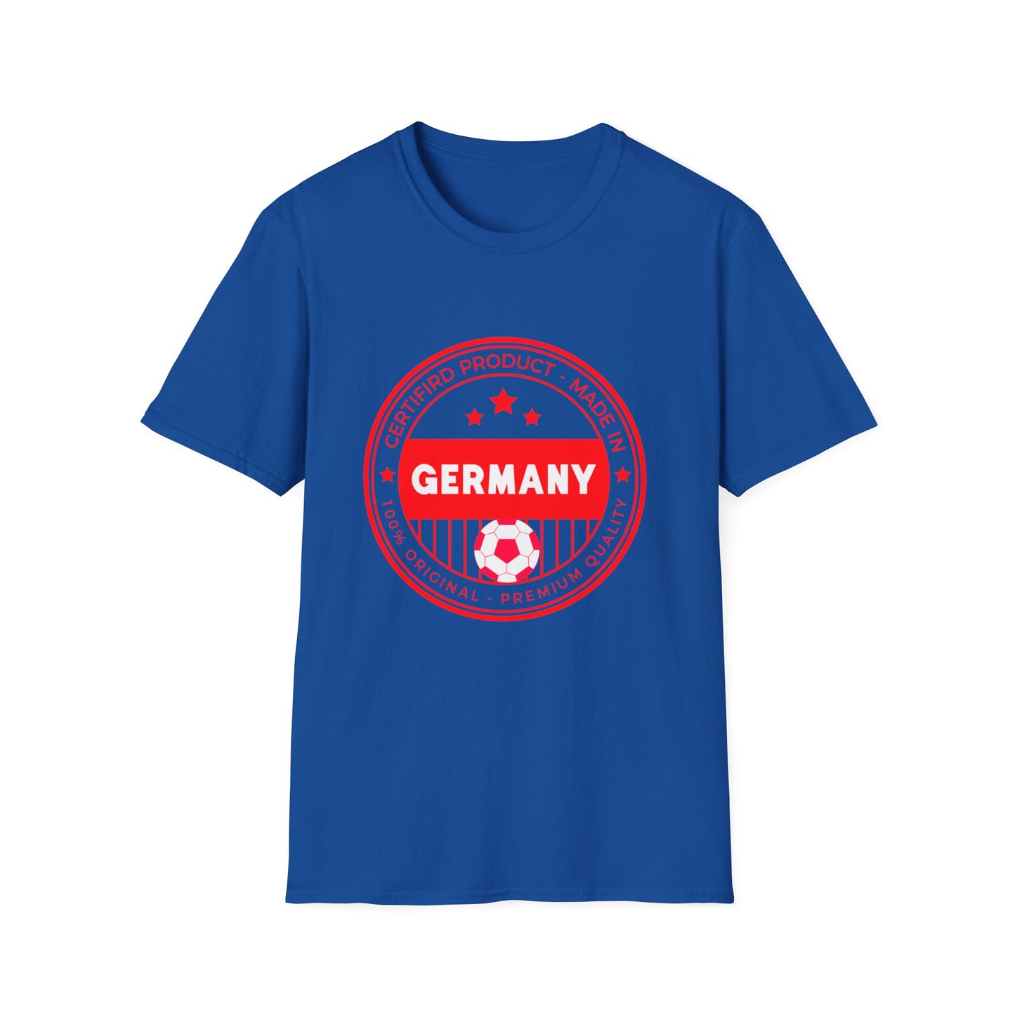 Made in Deutschland - Einzigartige Unisex T-Shirts, Made in Germany Fashion, Best Quality T-Shirts, Exzellenz und Stylish, Sport, Füßball