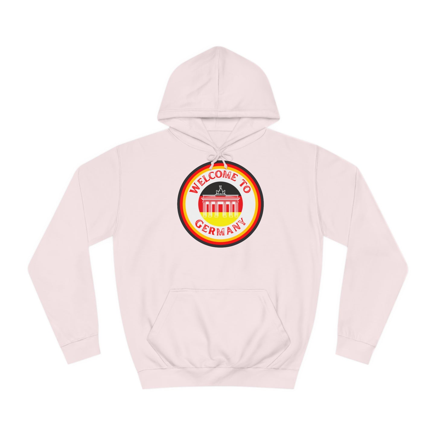 Willkommen in Deutschland - auf hochwertige Unisex Hoodies tragen - Beide Seiten gedruckt