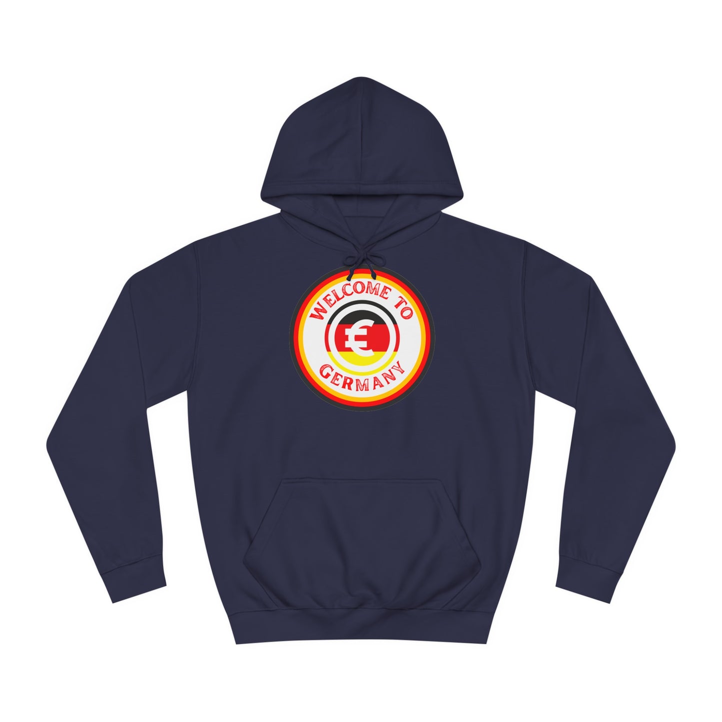 Willkommen in Deutschland, Welcome to Germany - auf hochwertige Unisex Hoodies tragen