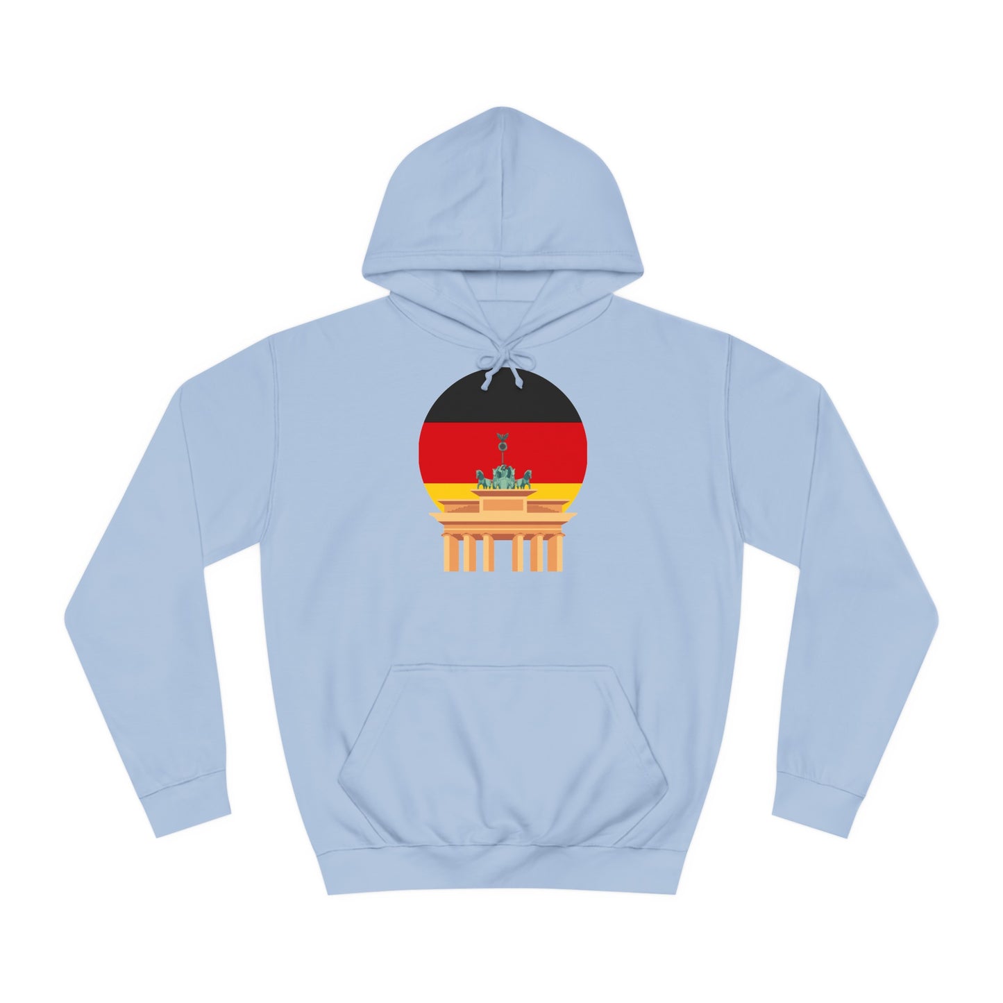 Brandenburger Tor Wahrzeichen auf Unisex Hoodies tragen - Top Qualität