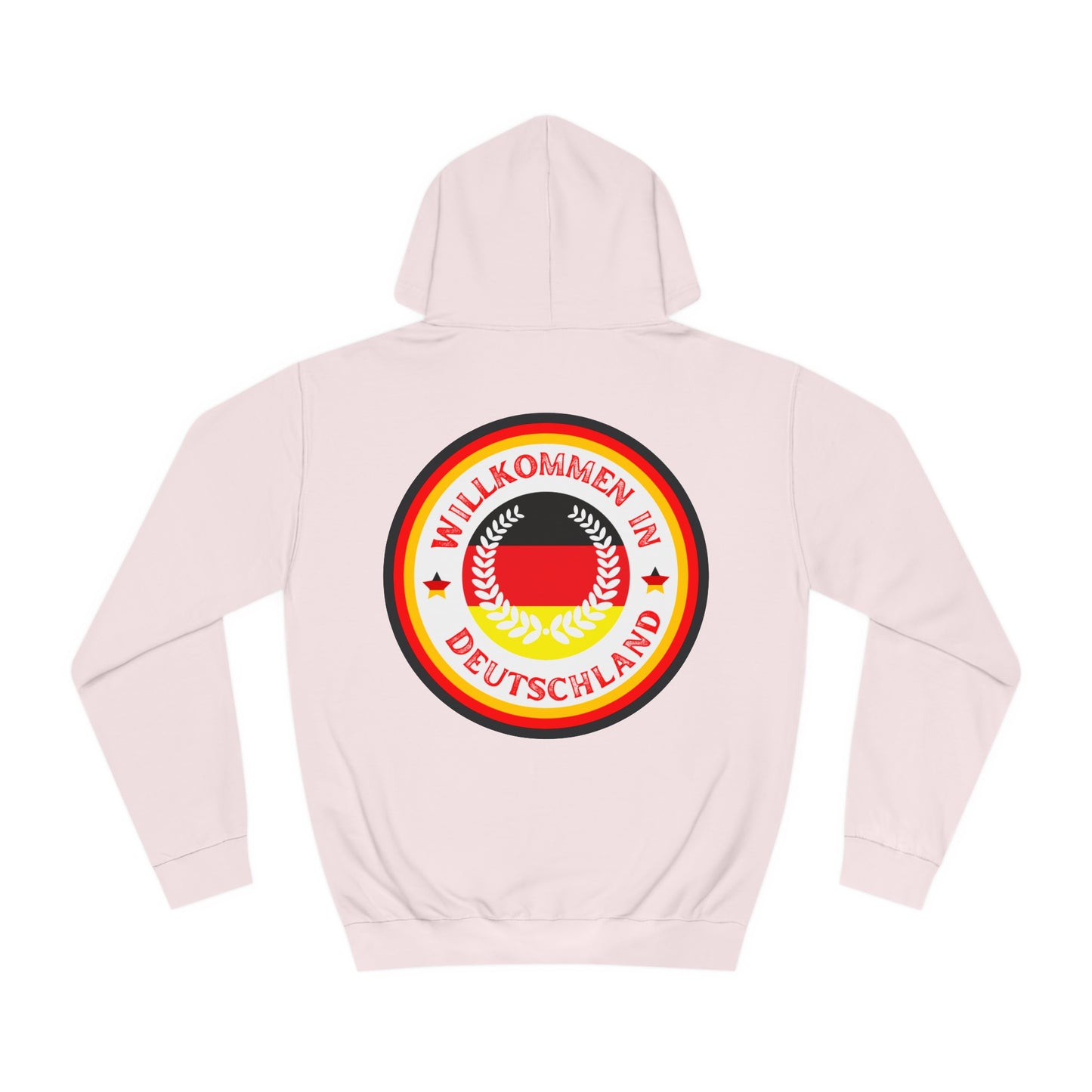 Welcome to Germany - Willkommen in Deutschland - Beidseitig bedruckt auf Unisex Hoodies