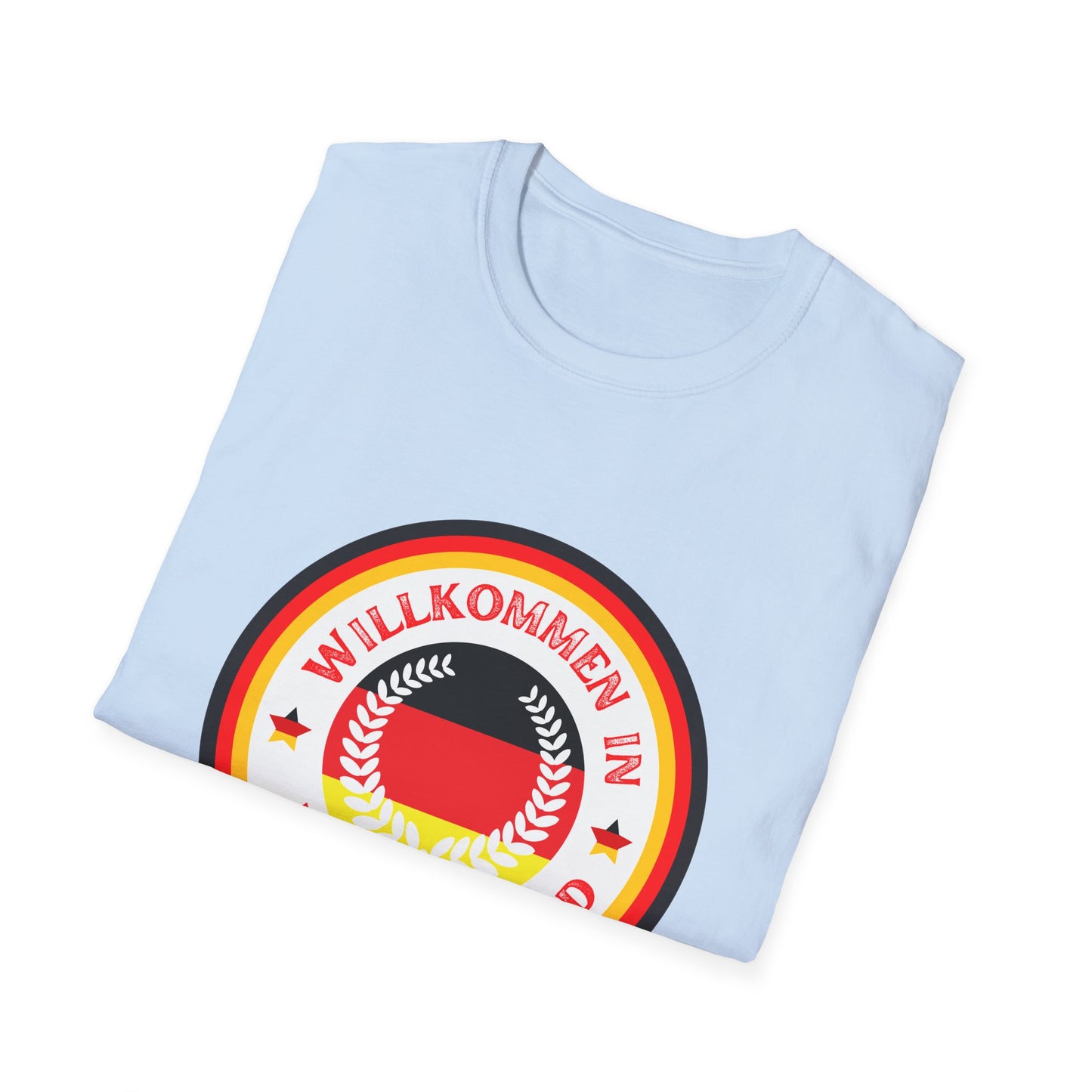Willkommen in Deutschland Unisex fan T-Shirt, Welcome to Germany