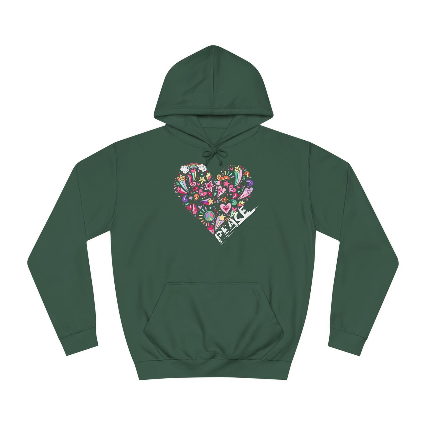 Deutschland steht für Frieden in der Welt - auf Unisex Hoodies