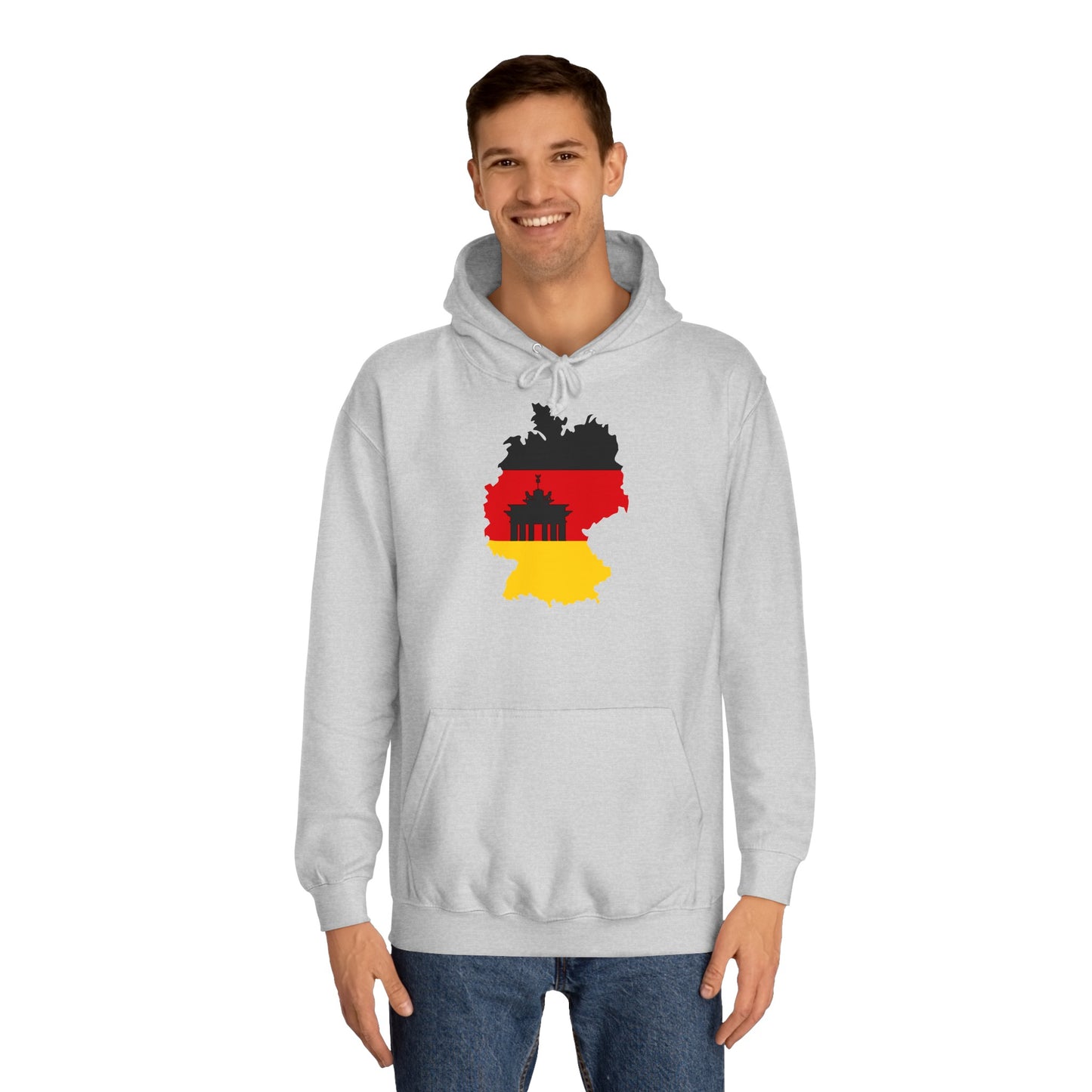Deutschland - ein Land der Fleiß, Solidarität, Frieden und Vielfalt - trage es auf deinen Unisex-Kapuzenpullovern.