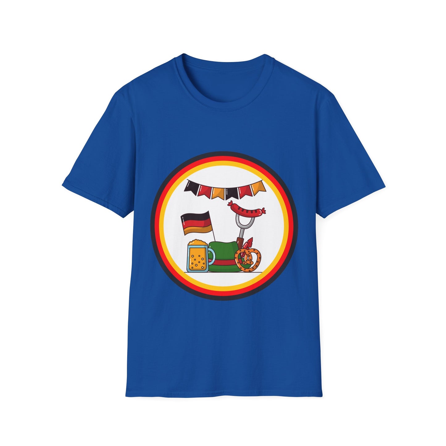 Willkommen in Deutschland's Oktoberfest auf Unisex fan T-Shirt - Welcome to Germany beer party