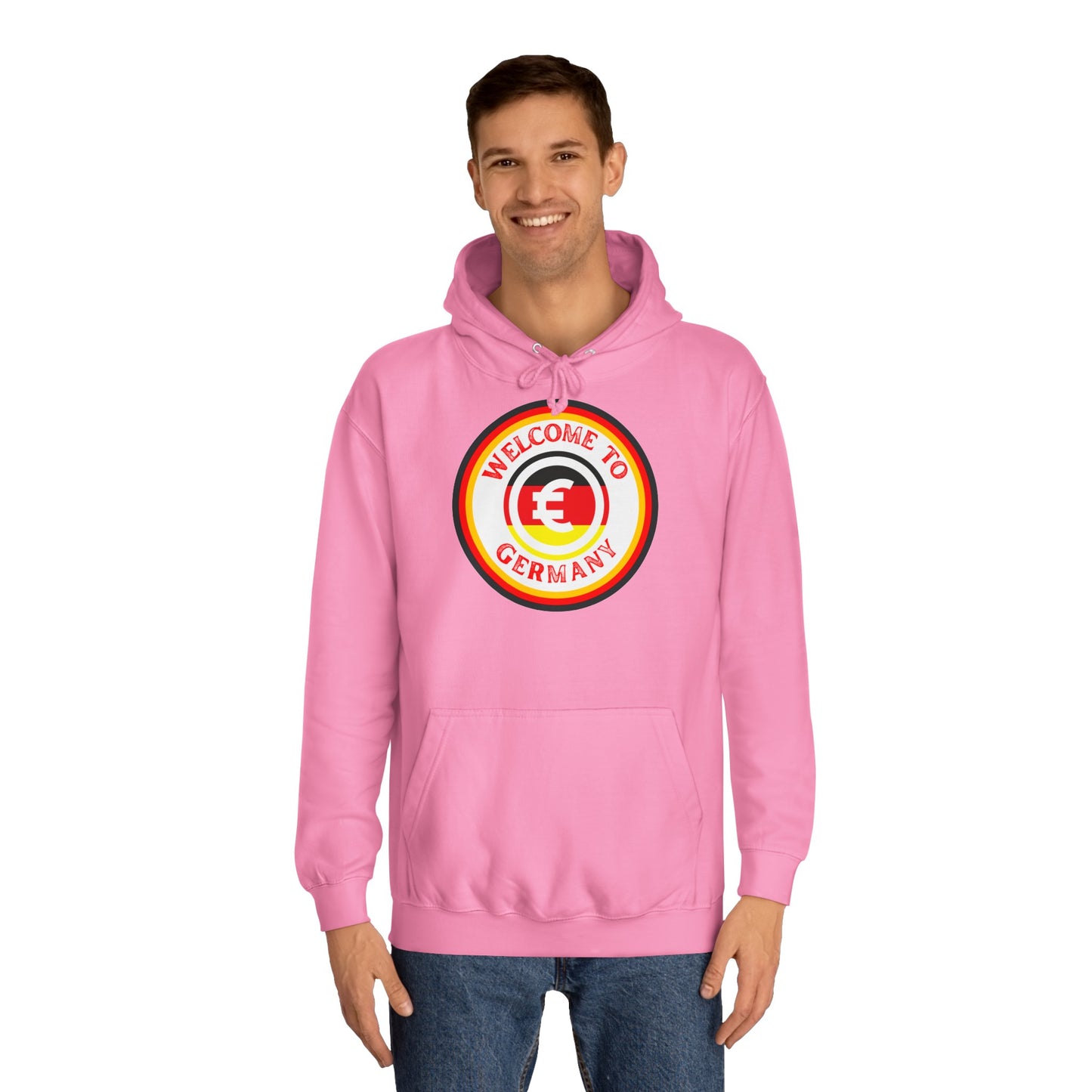 Willkommen in Deutschland, Welcome to Germany - auf hochwertige Unisex Hoodies tragen