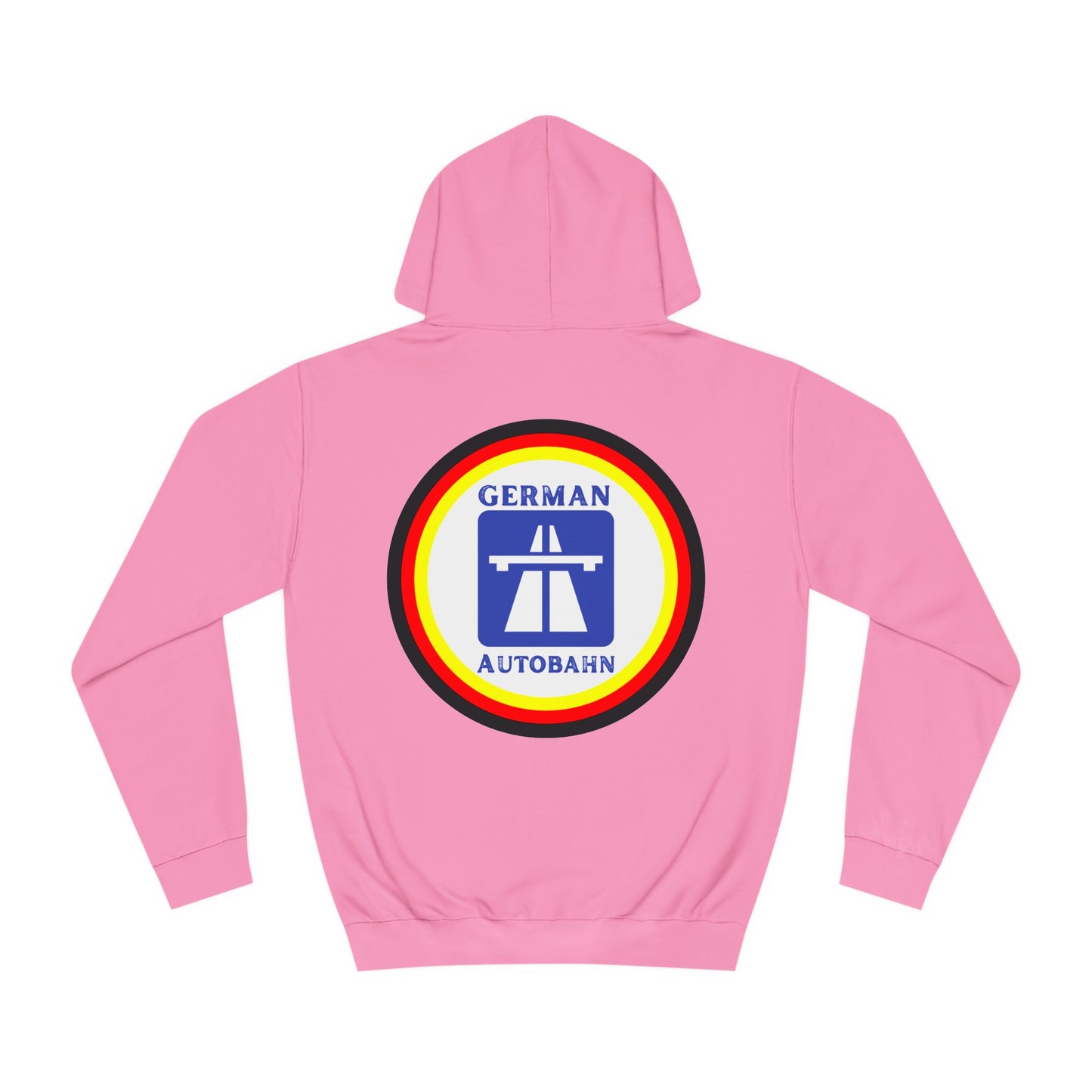 Autobahnschild auf TOP Qualität Hoodies beidseitig bedruckt - Gute Fahrt