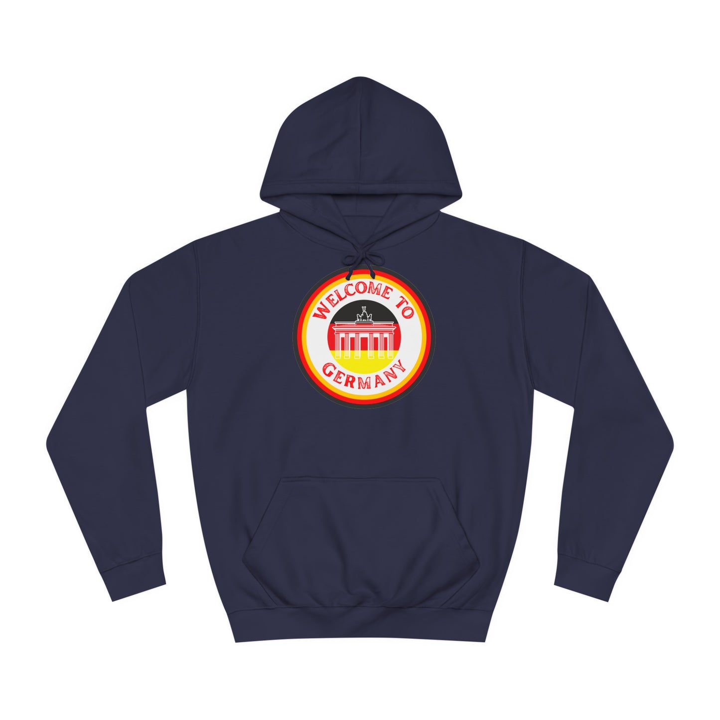 Willkommen in Deutschland - auf hochwertige Unisex Hoodies tragen - Beide Seiten gedruckt