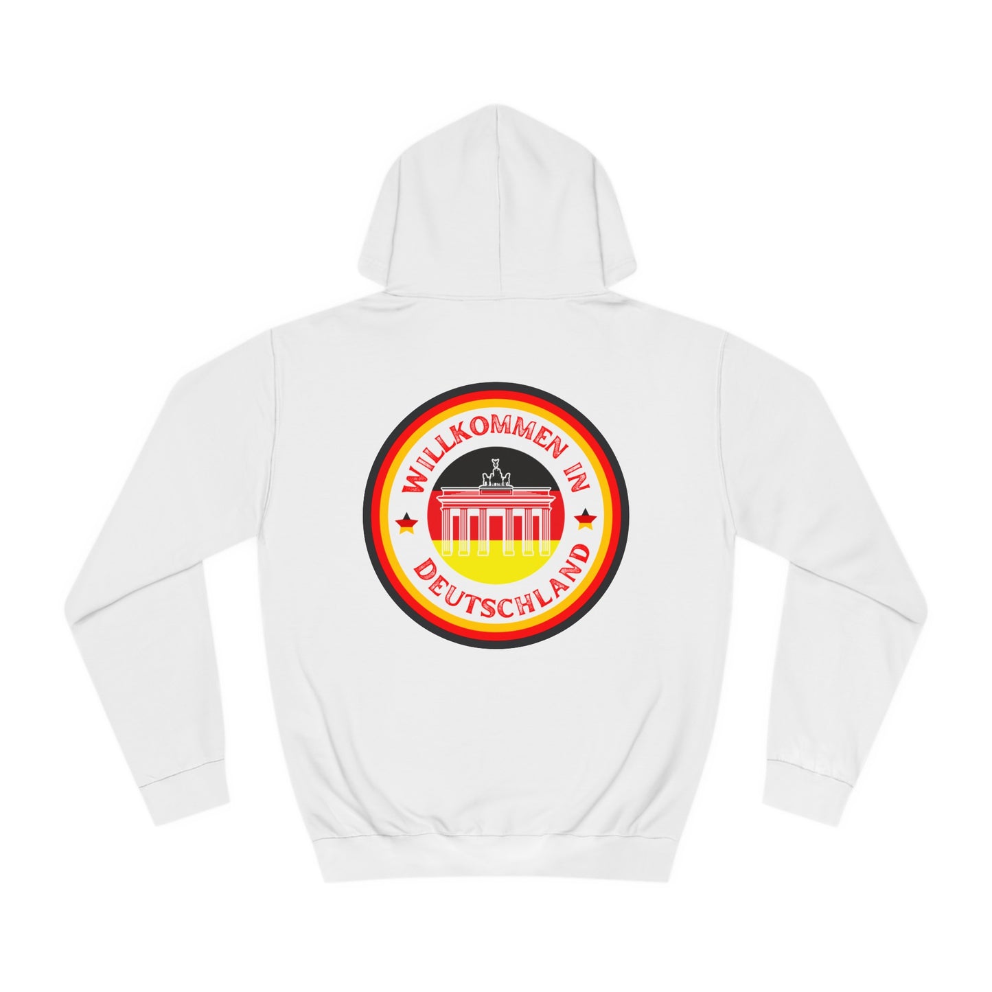 Welcome to Germany - Willkommen in Deutschland - Beidseitig bedruckt auf Unisex Hoodies