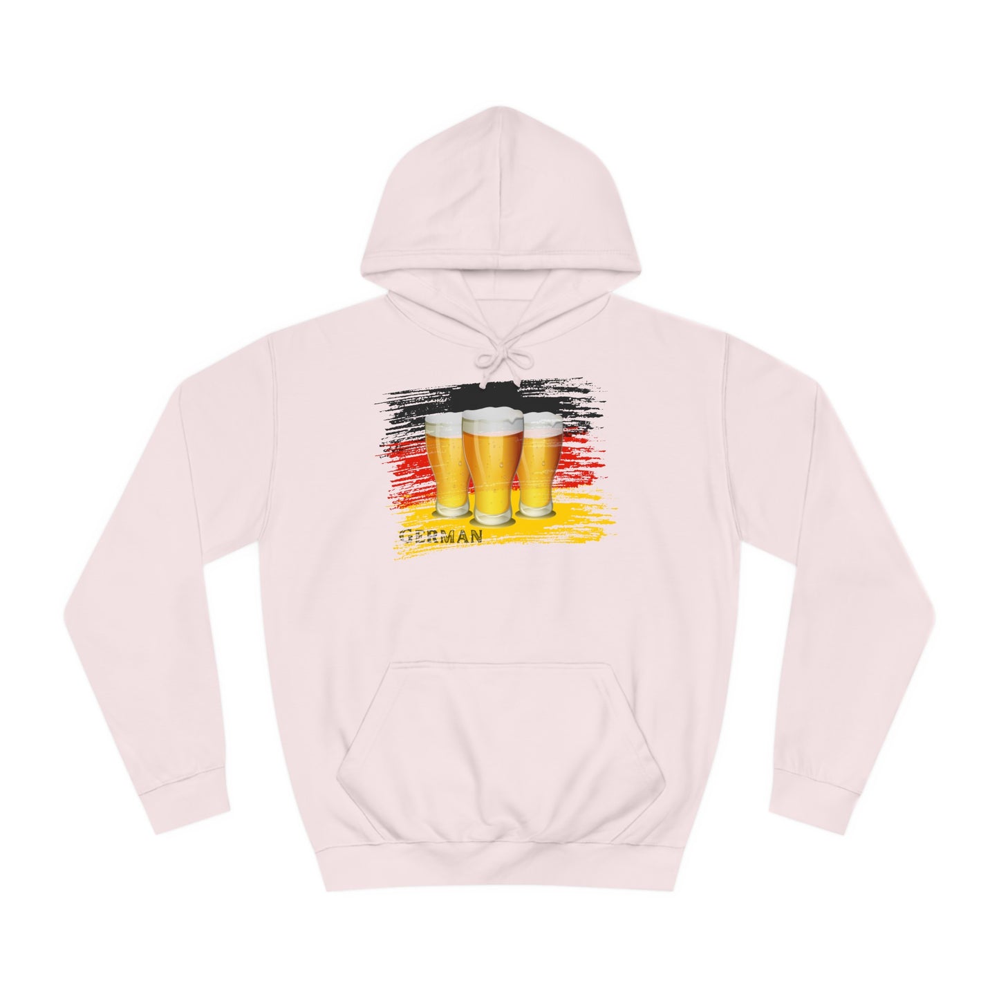 Bier Fans für Deutschland - auf Unisex Hoodies beidseitig bedruckt