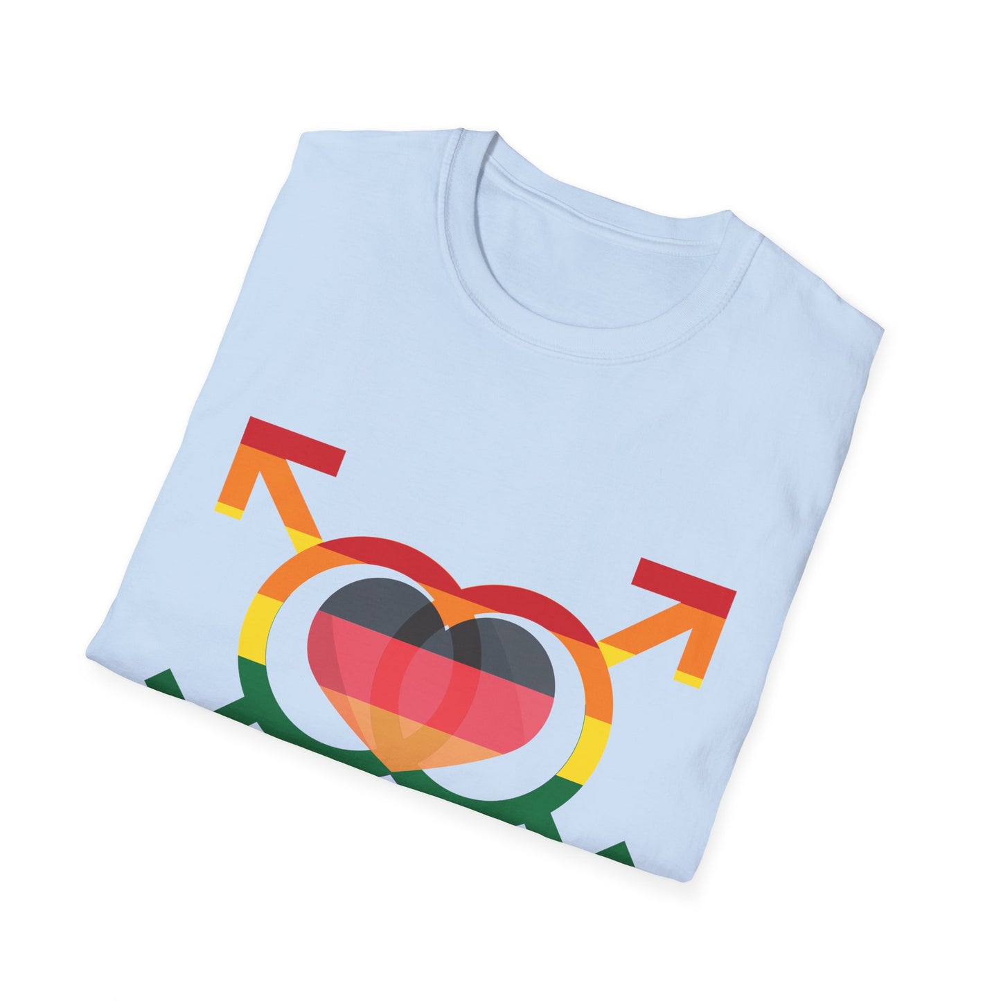 Regenbogenzauber, Einzigartige Unisex T-Shirt Designs für alle! Farbenfrohe Eleganz, Mit lebendigen Rainbow-Motiven, All genders
