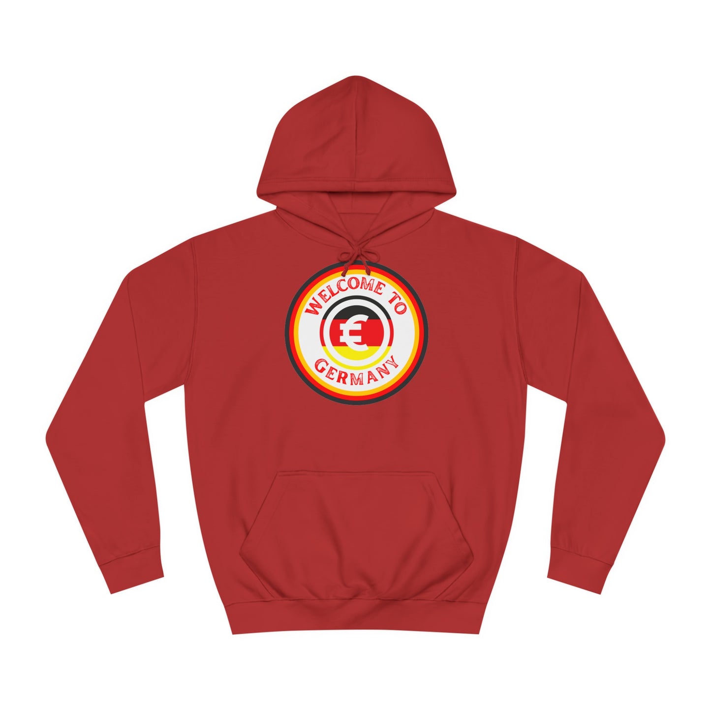 Willkommen in Deutschland, Welcome to Germany - auf hochwertige Unisex Hoodies tragen