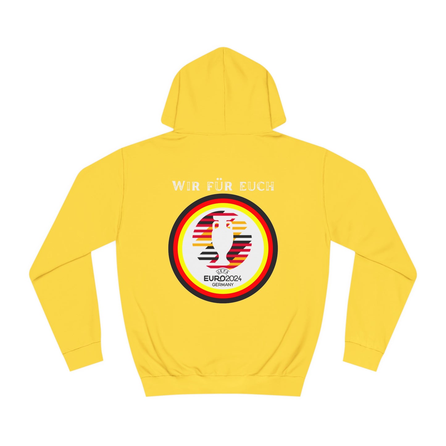 EM 2024 in Deutschland - Fußballs made in Deutschland - Beidseitig auf top Qualität Hoodies bedruckt